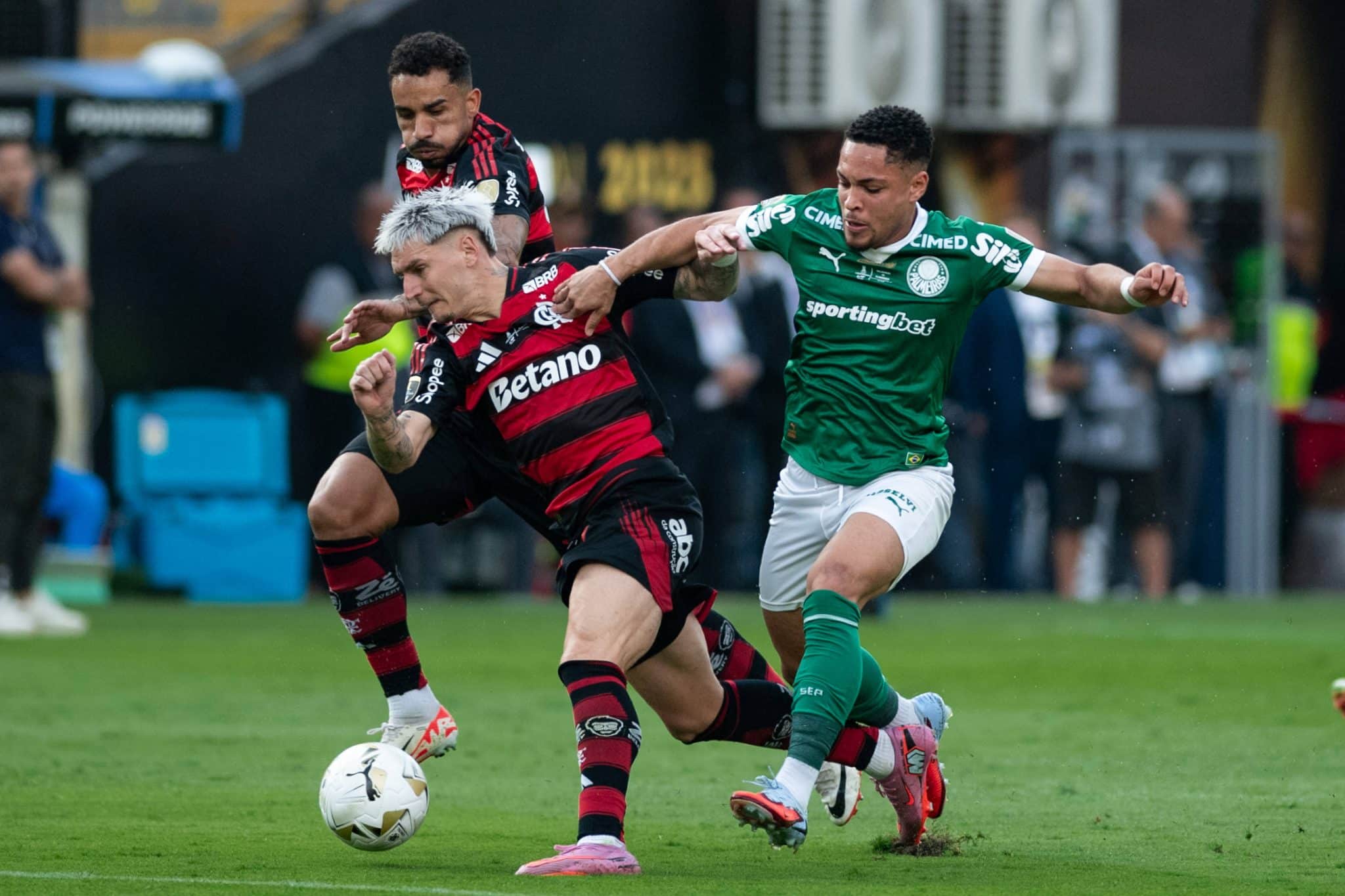 Flamengo x Palmeiras pela final da Copa Libertadores 2025 (Foto: Imago)