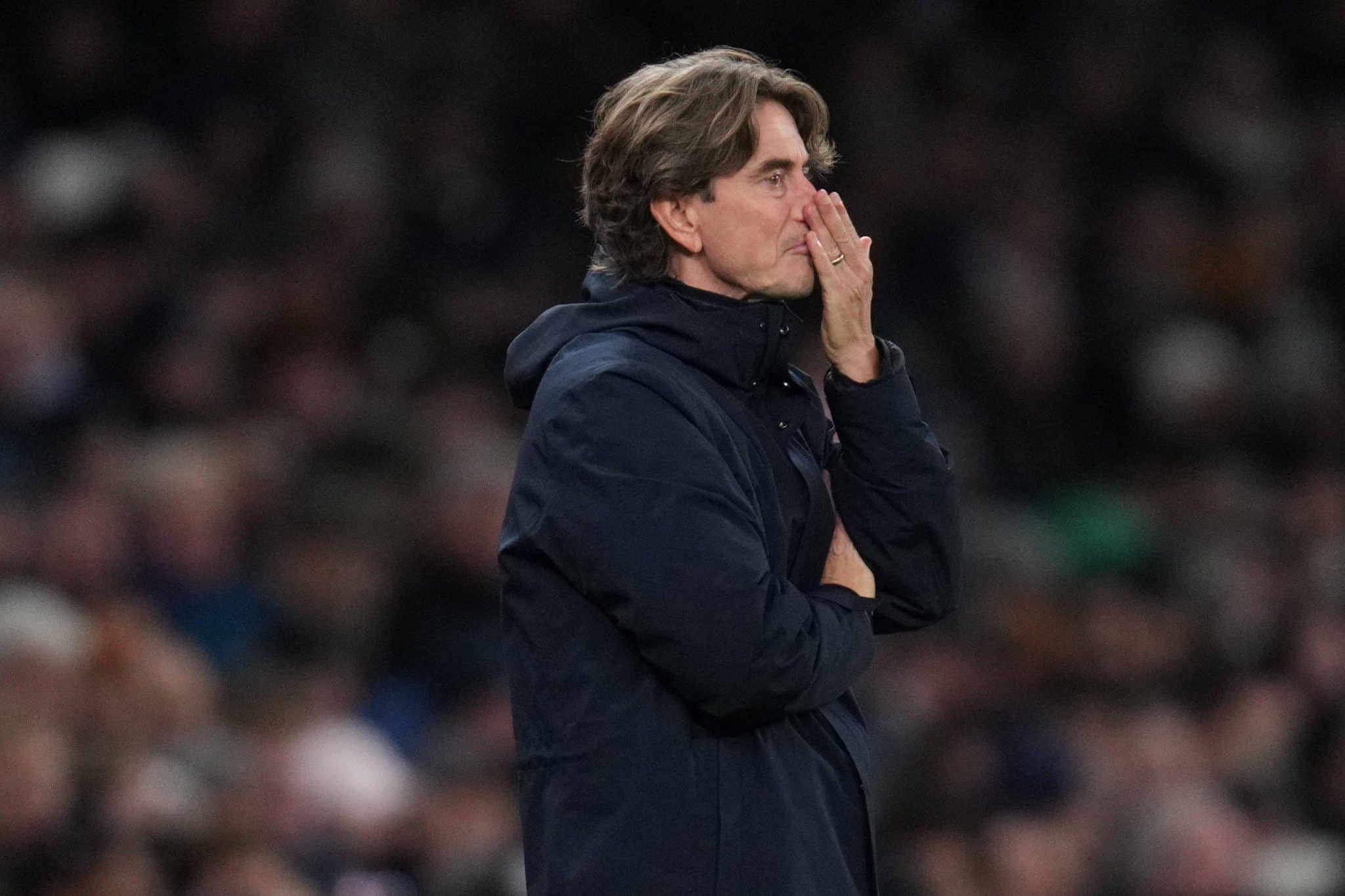 Thomas Frank, t&eacute;cnico do Tottenham