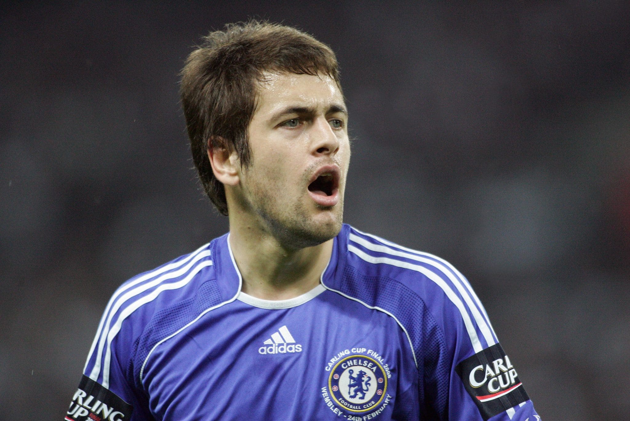 Joe Cole Chelsea Fc Chelsea V Tottenham Hotspur Wembley Stadium, London, England 24 February 2008 PUBLICATIONxINxGERxSUI