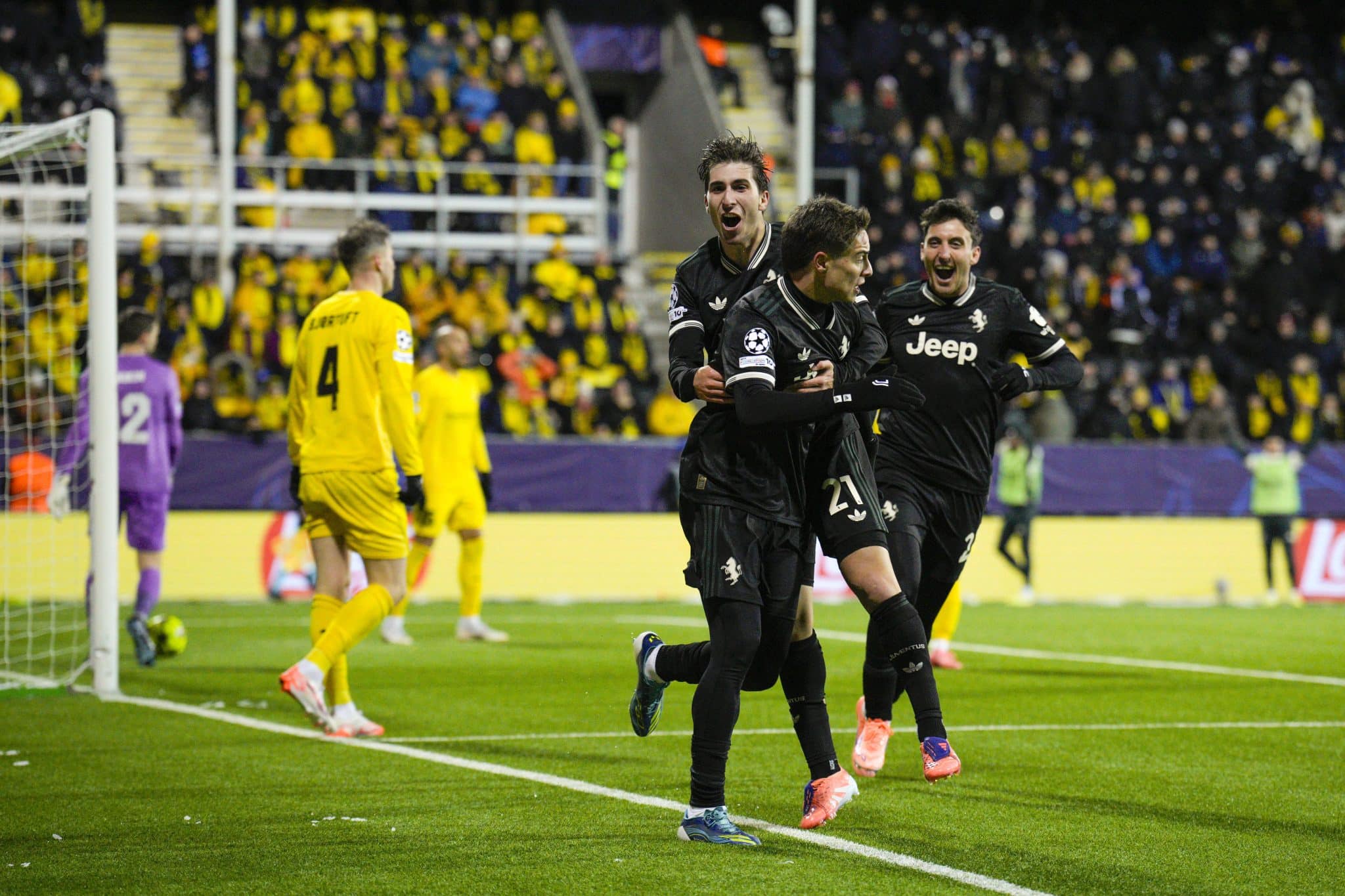 Juventus celebra vit&oacute;ria sobre Bodo/Glimt (Foto: IMAGO)