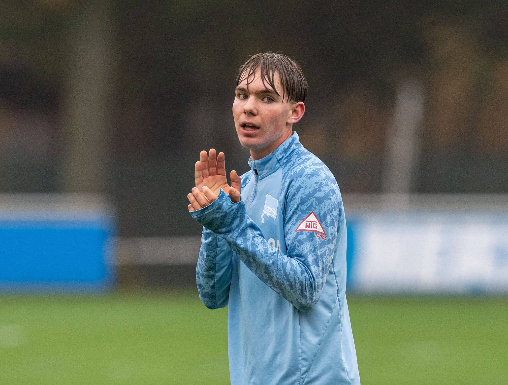 Kennet Eichhorn, joia do Hertha Berlim (Foto: Imago)
