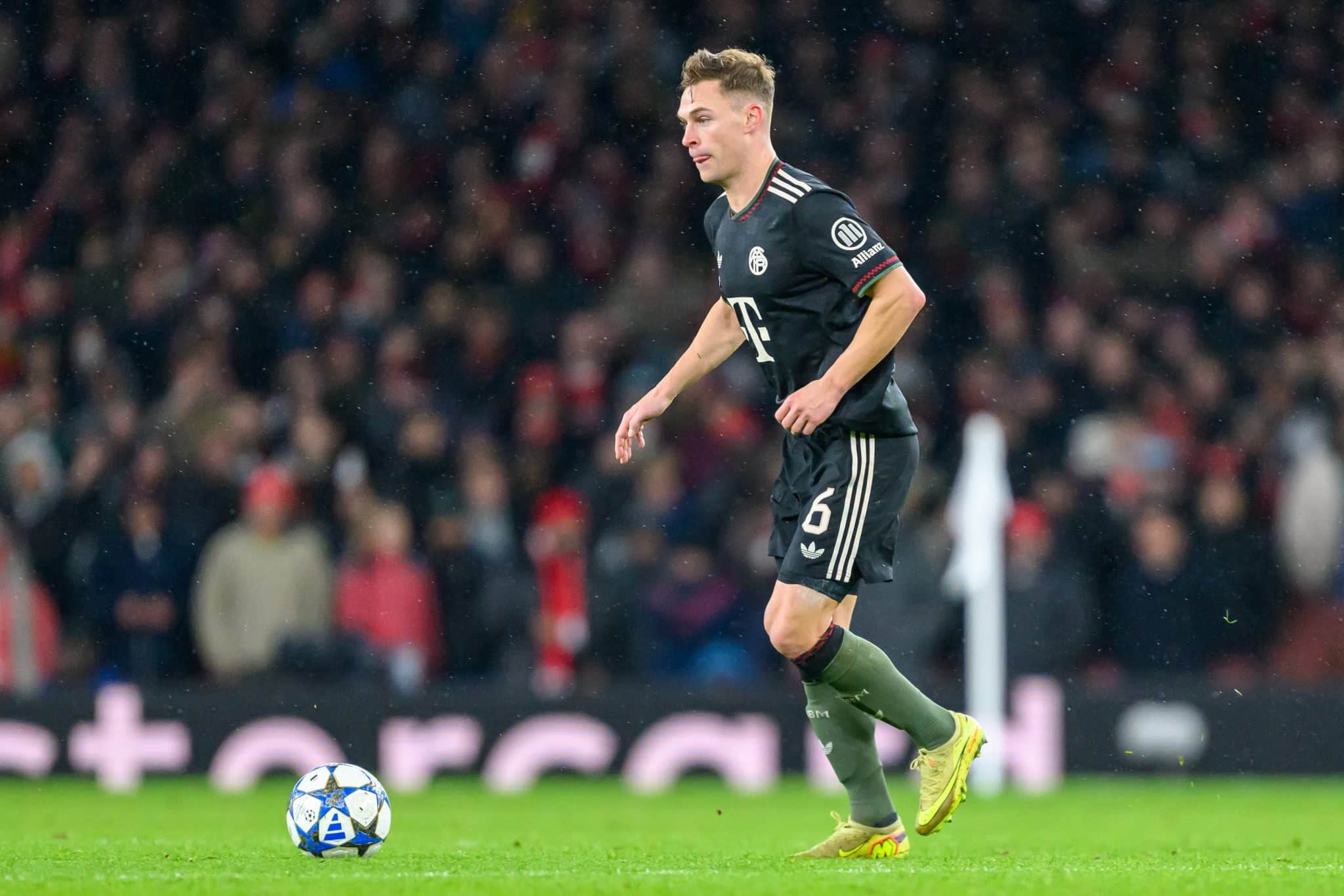 Kimmich em partida pelo Bayern de Munique