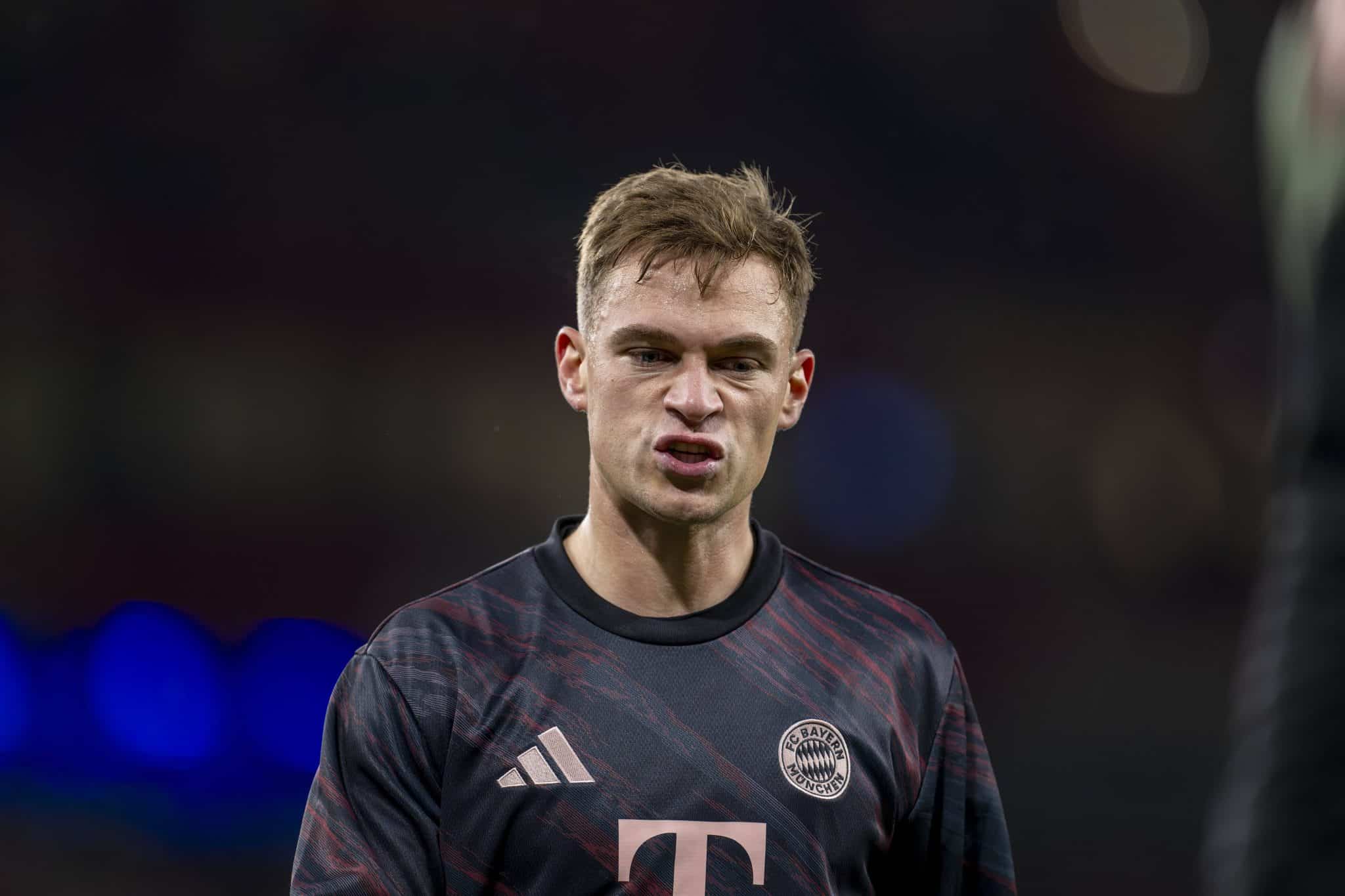 Kimmich em partida pelo Bayern de Munique