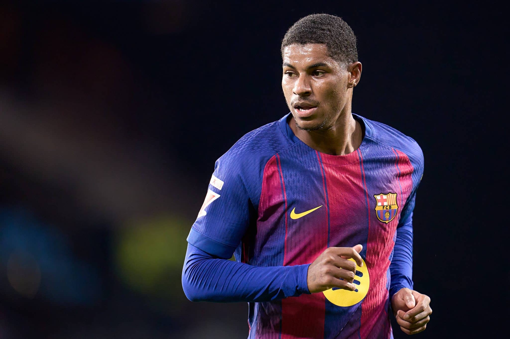 Marcus Rashford em atua&ccedil;&atilde;o pelo Barcelona (Foto: IMAGO / Pressinphoto)