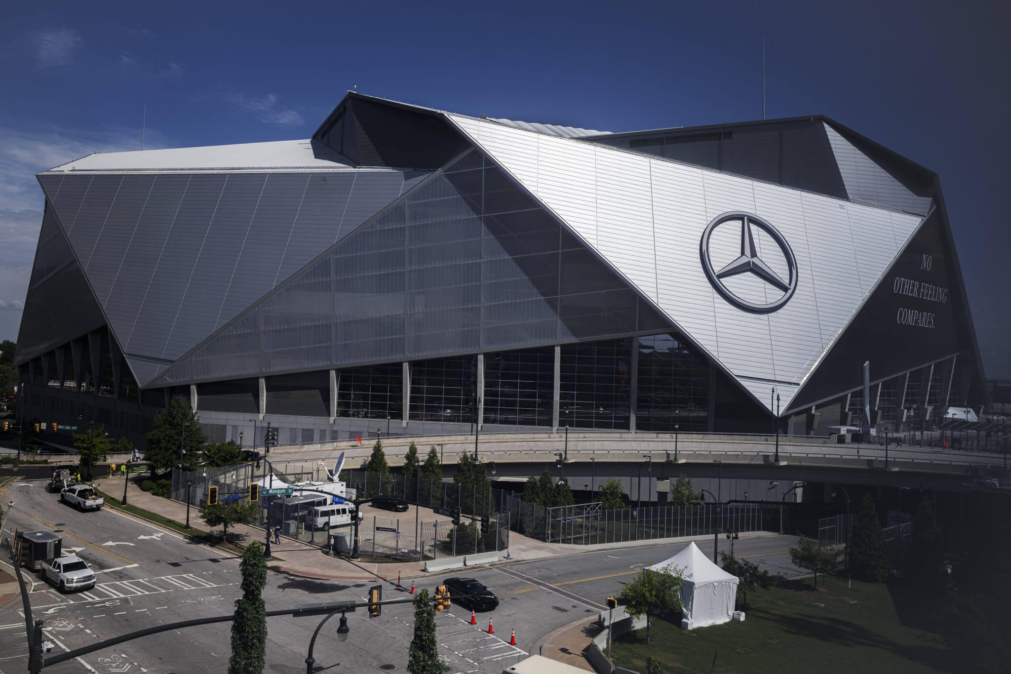 Mercedes-Benz Stadium, em Atlanta