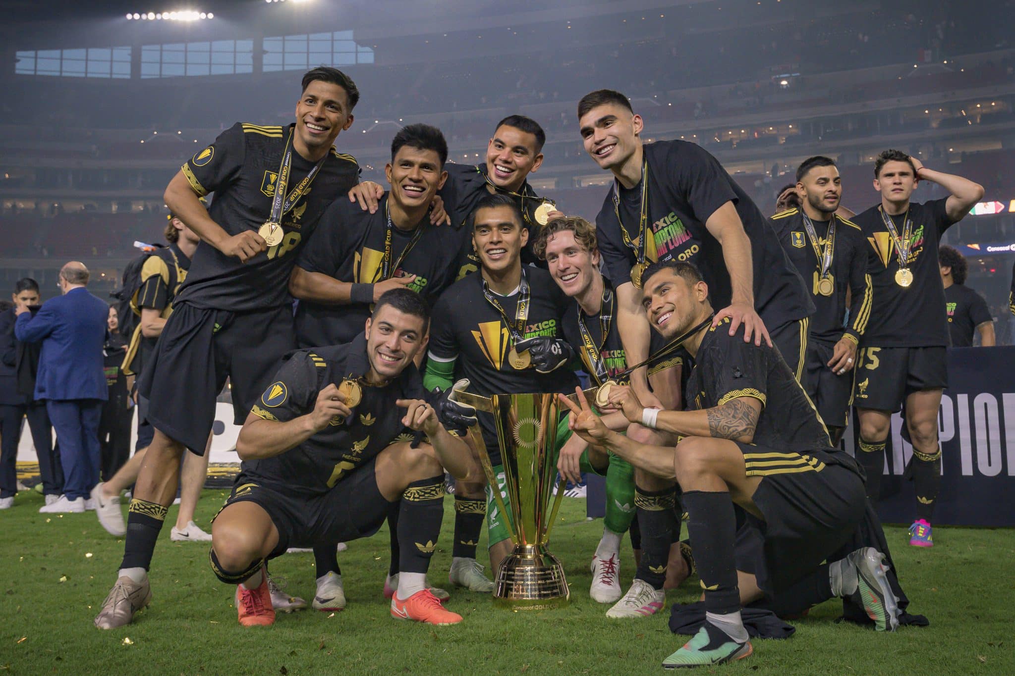 M&eacute;xico foi campe&ccedil;ao da Copa Oro 2025 sobre Estados Unidos (Foto: Imago)