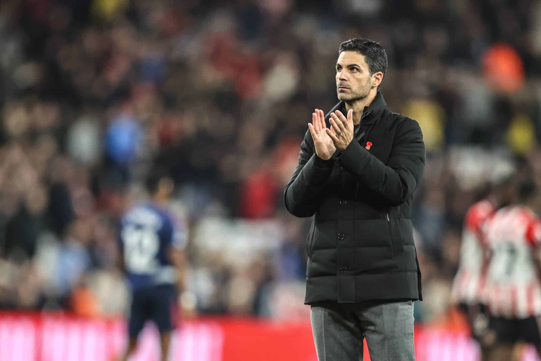 Mikel Arteta, t&eacute;cnico do Arsenal