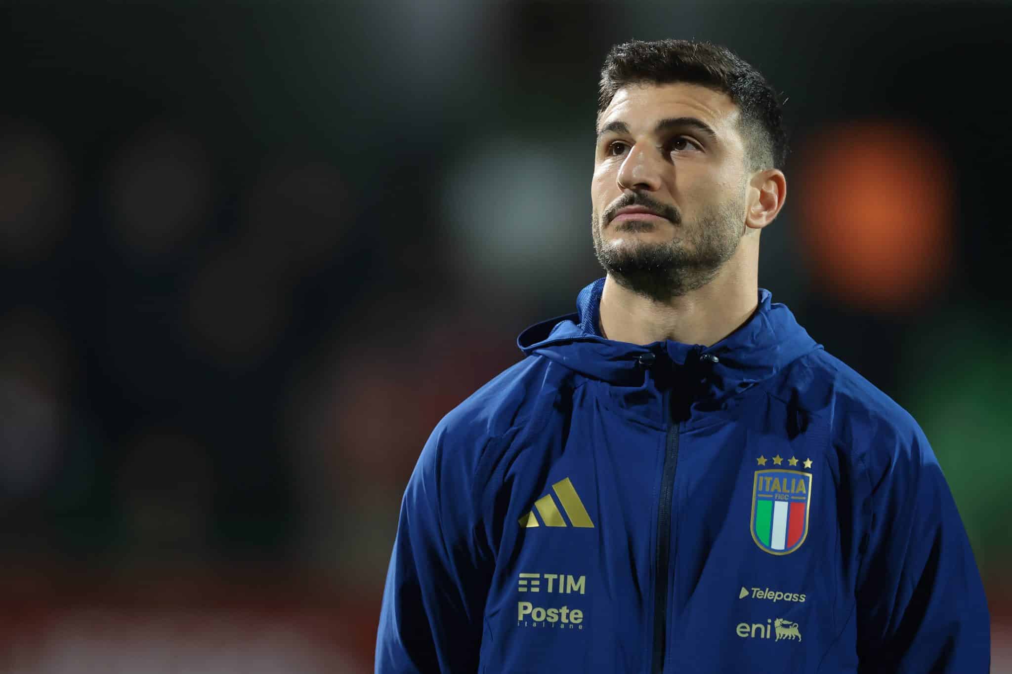 Orsolini antes de jogo da sele&ccedil;&atilde;o italiana 