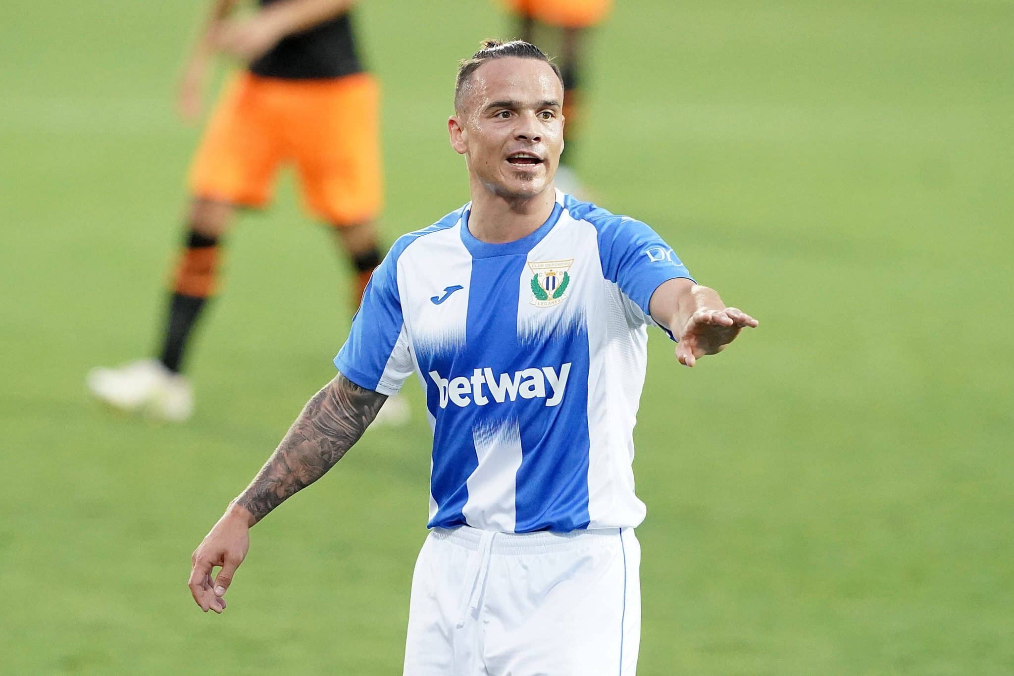Roque Mesa pelo Legan&eacute;s, em julho de 2020 (Foto: Imago)