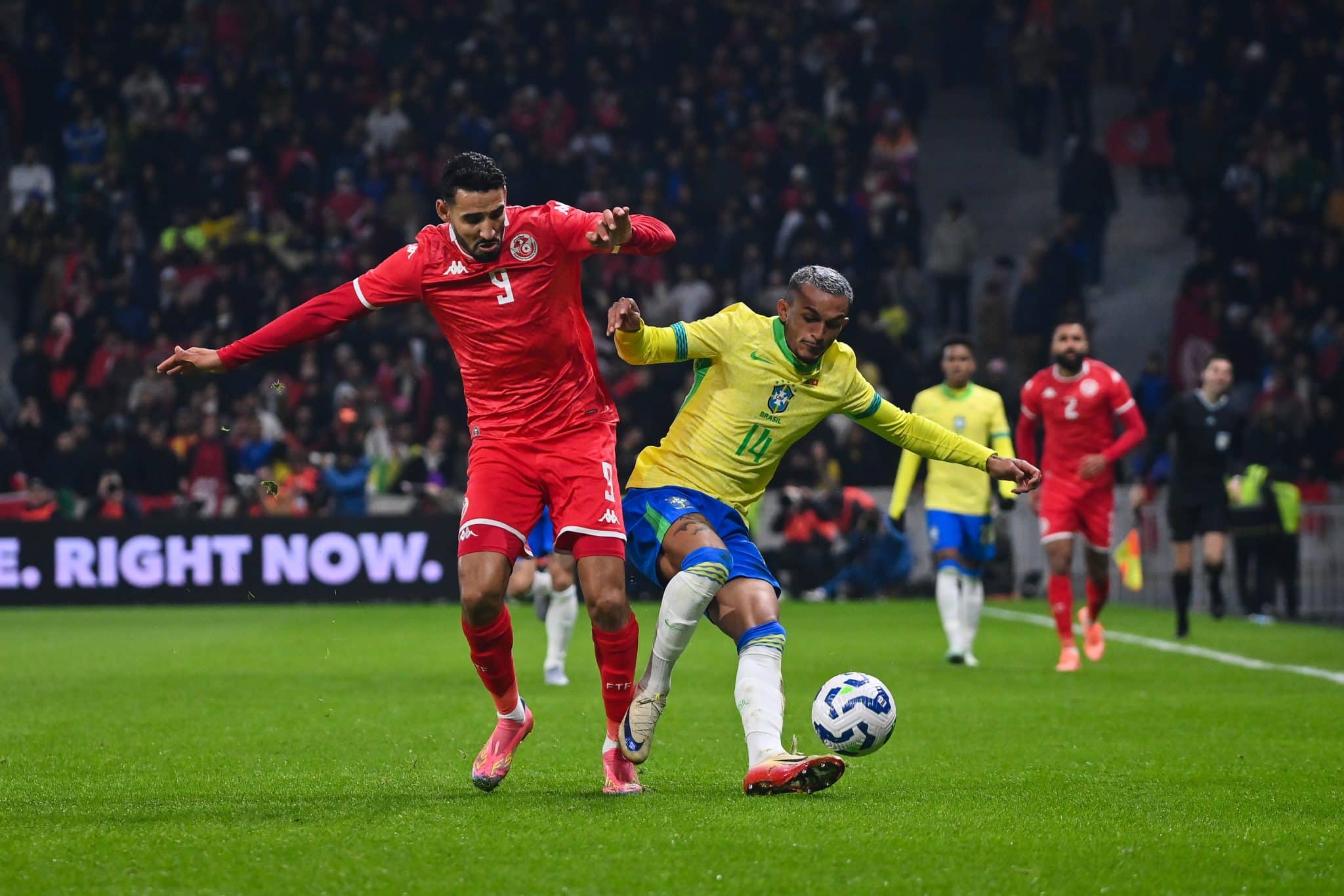 Wesley comprometeu a Sele&ccedil;&atilde;o contra a Tun&iacute;sia