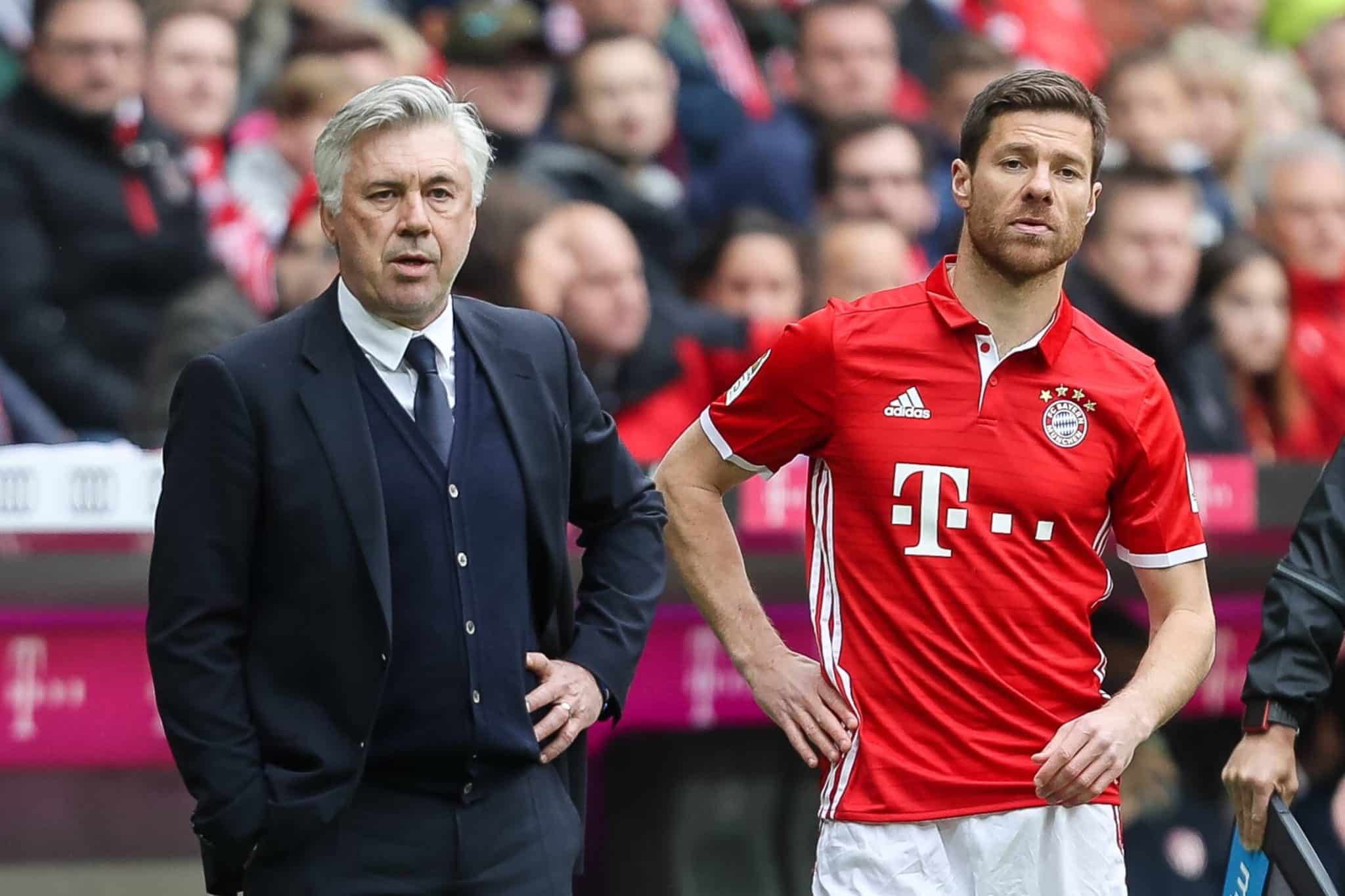 Xabi Alonso recorda trabalhos com Ancelotti e Mourinho para lidar com press&atilde;o no Real Madrid