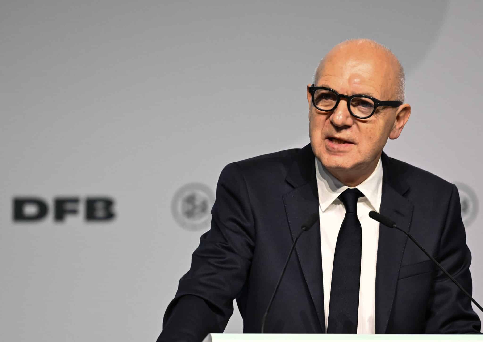 Bernd Neuendorf, presidente da Federa&ccedil;&atilde;o Alem&atilde;