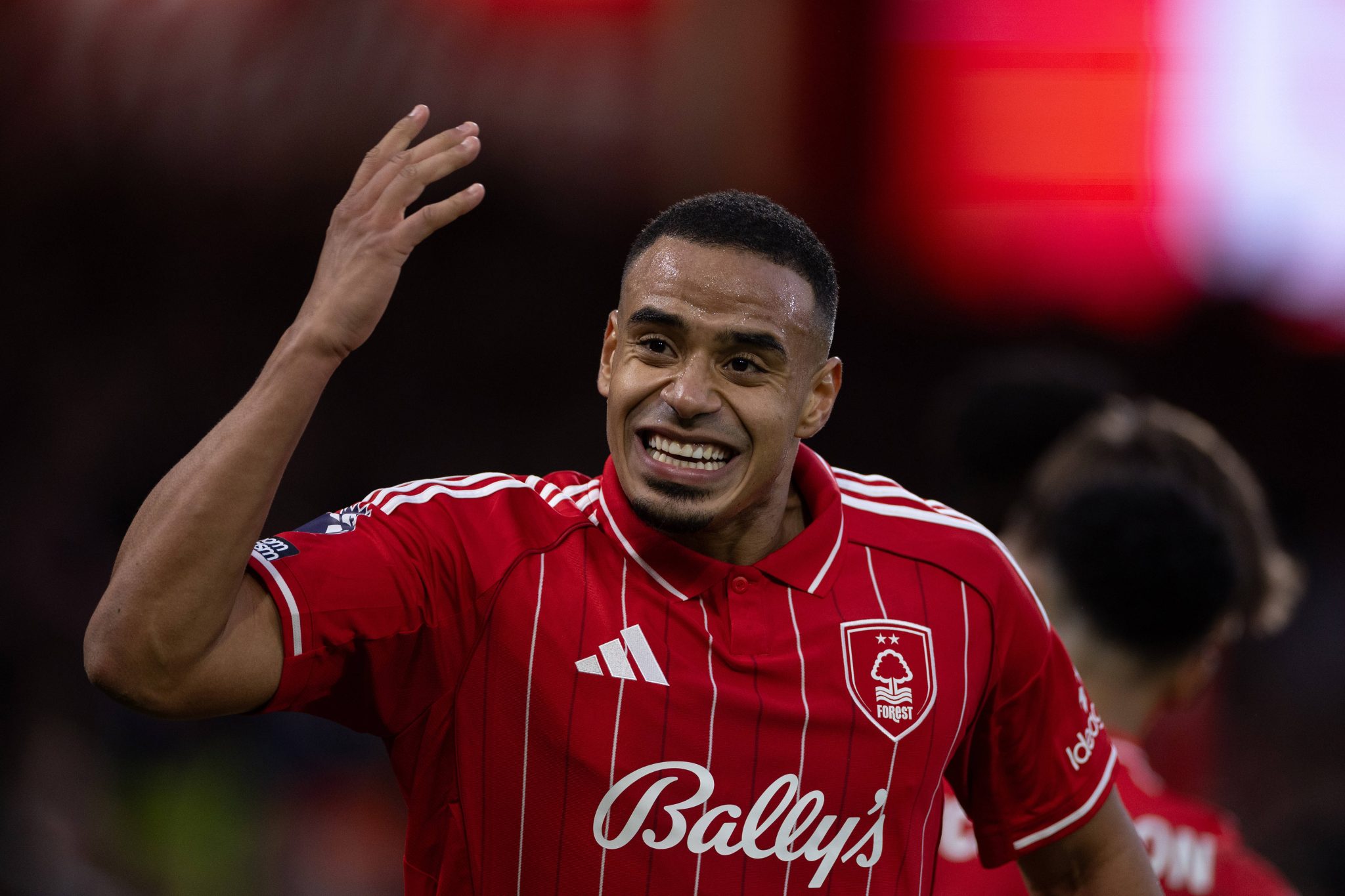 Murillo em jogo do Nottingham Forest