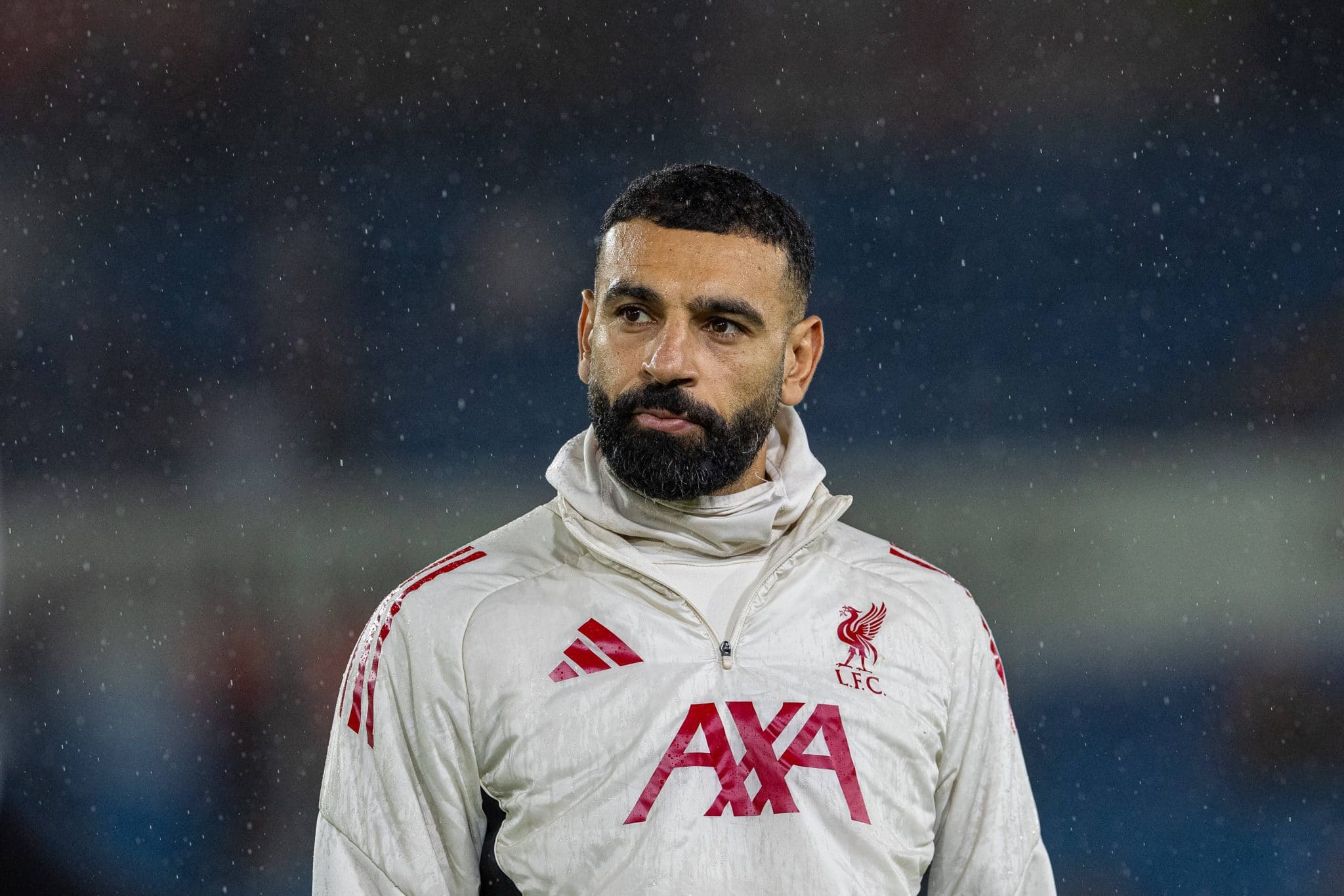 Salah antes de jogo do Liverpool na Premier League