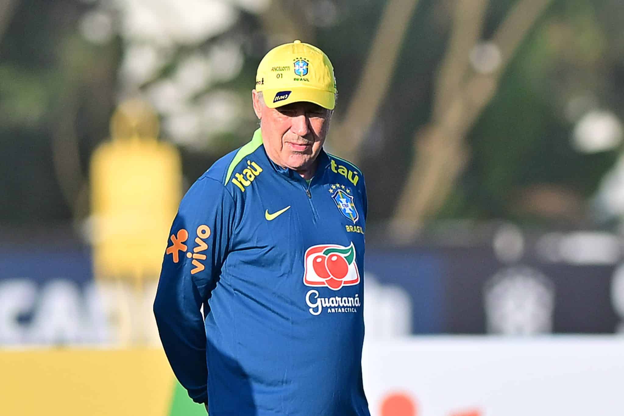 Carlo Ancelotti, t&eacute;cnico da sele&ccedil;&atilde;o brasileira (Foto: Imago)