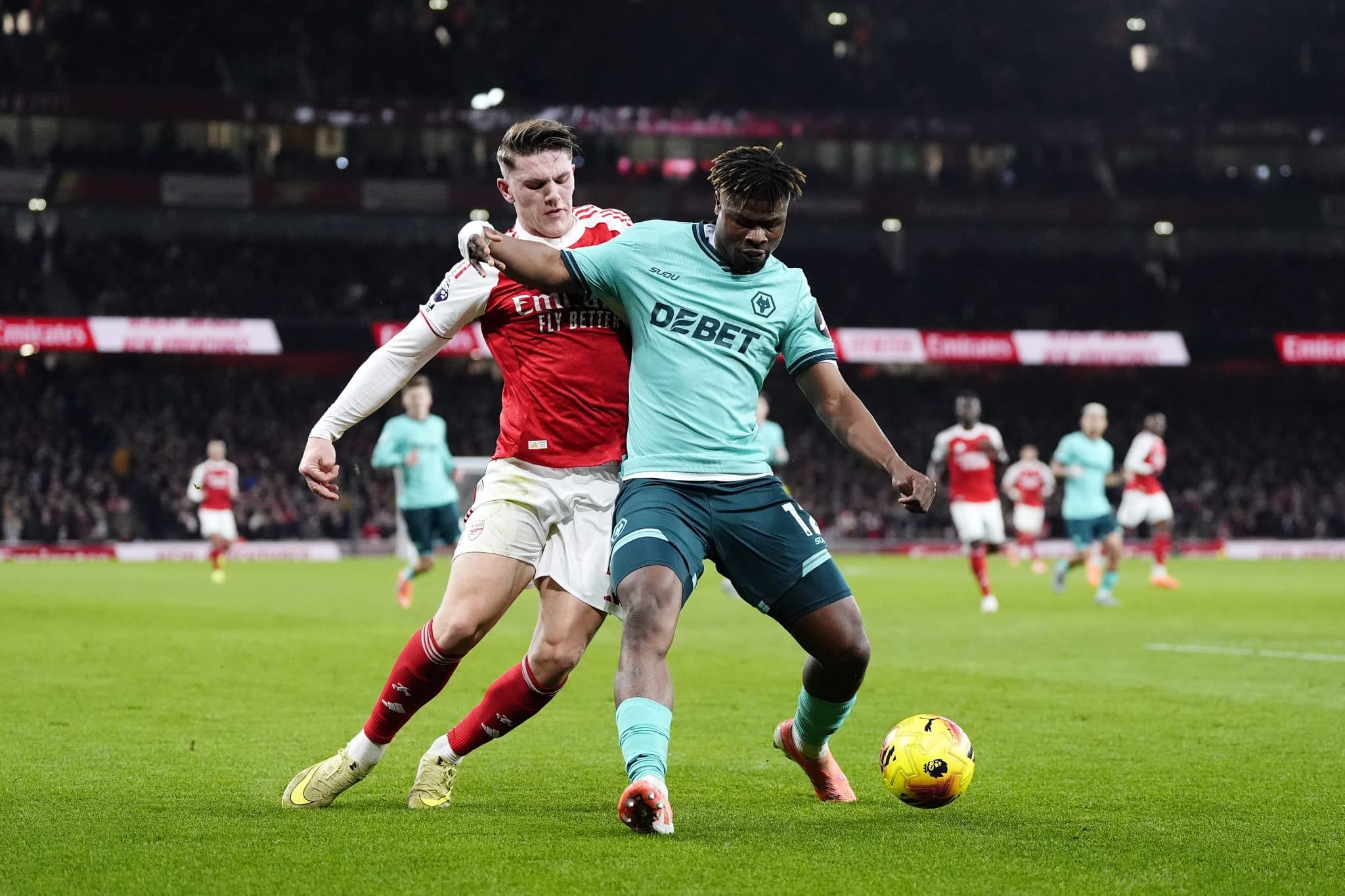 Arsenal sofreu para vencer o Wolverhampton (Foto: Icon Sport)