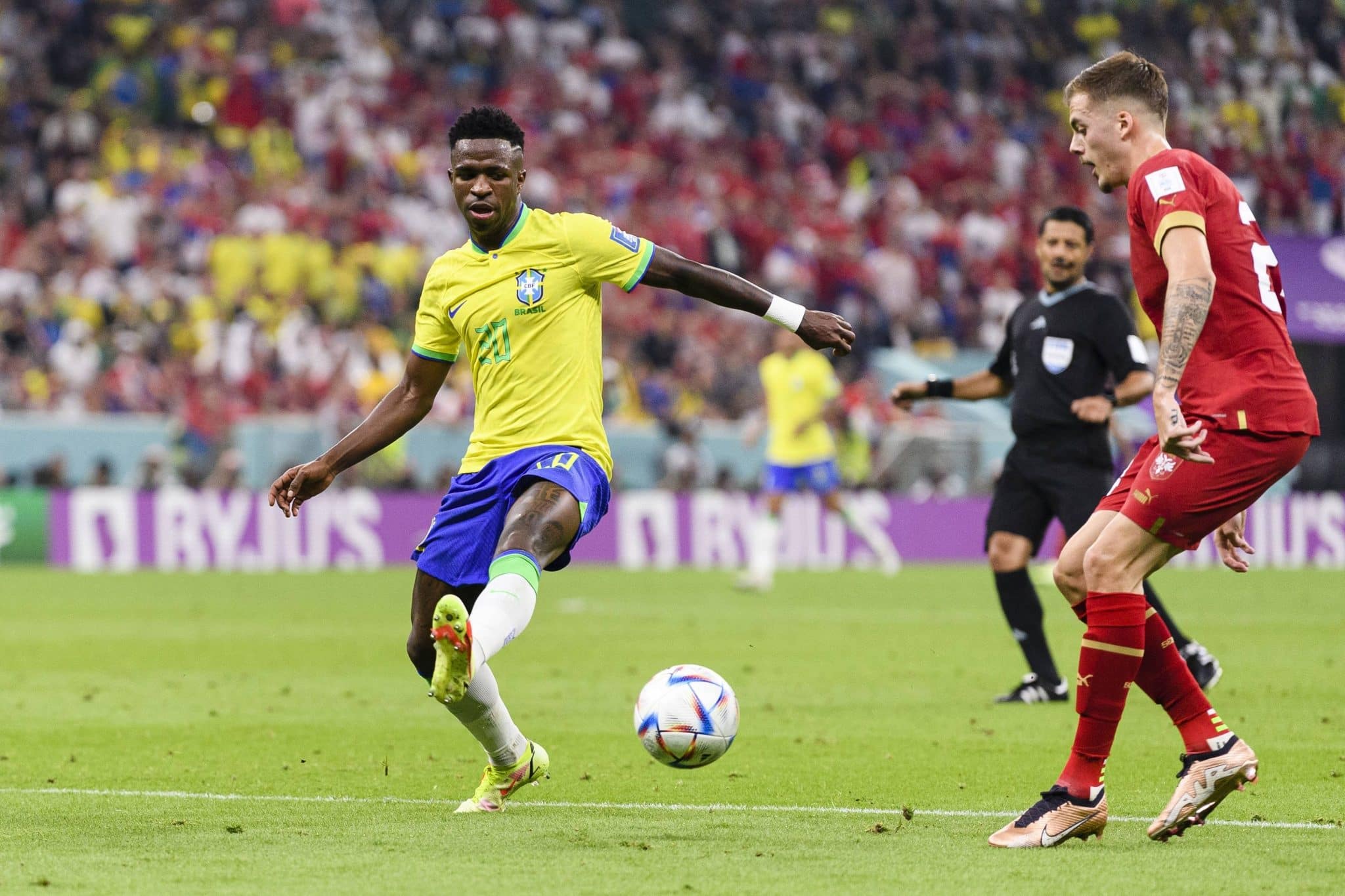 Brasil x S&eacute;rvia na Copa do Mundo 2022