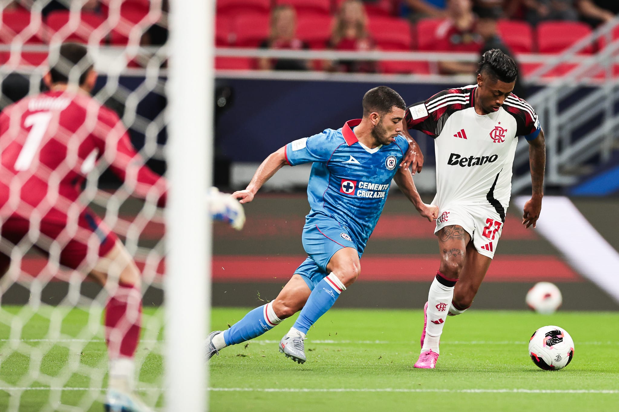 Bruno Henrique em a&ccedil;&atilde;o pelo Flamengo