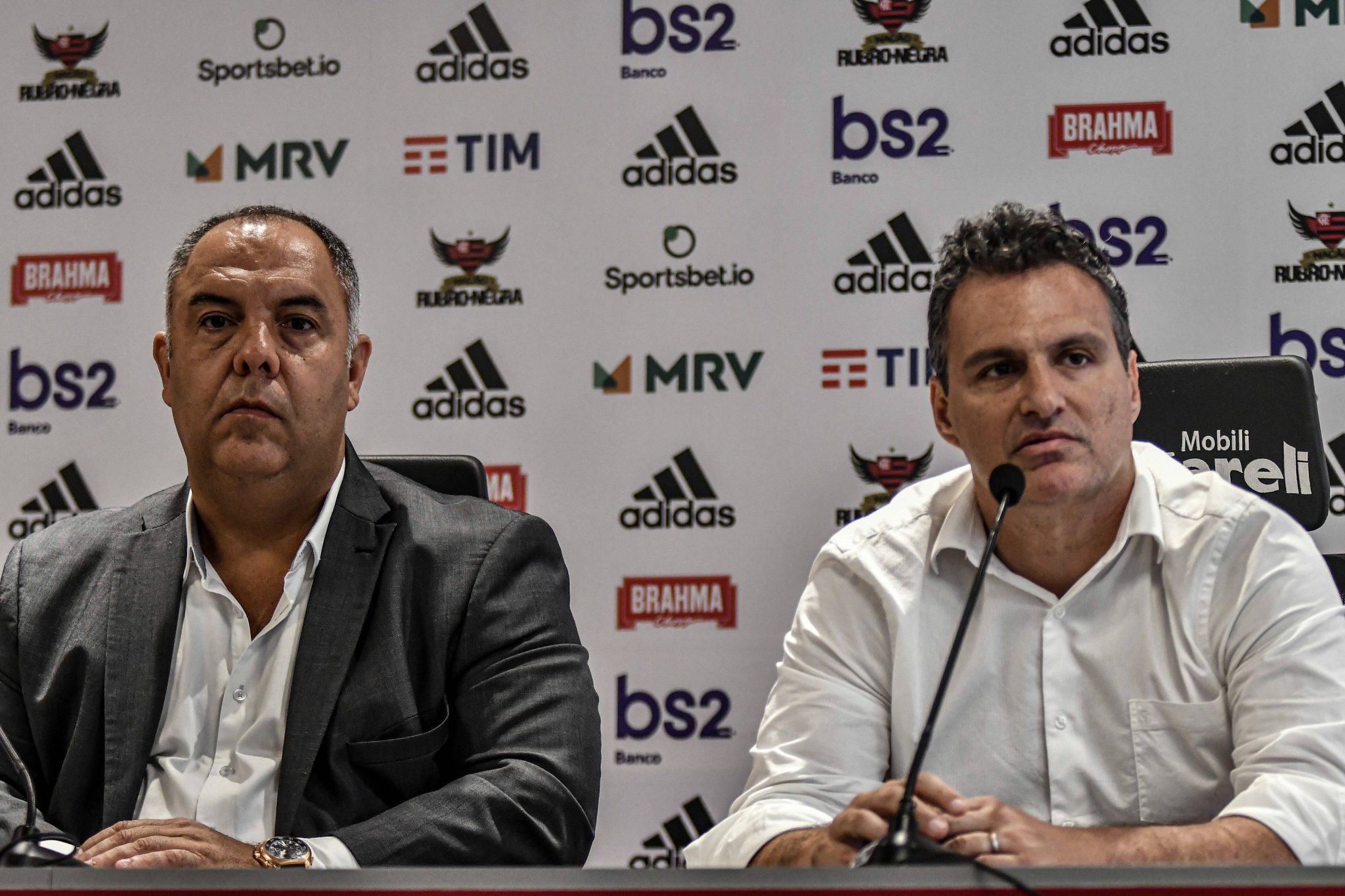 Marcos Braz e Bruno Spindel