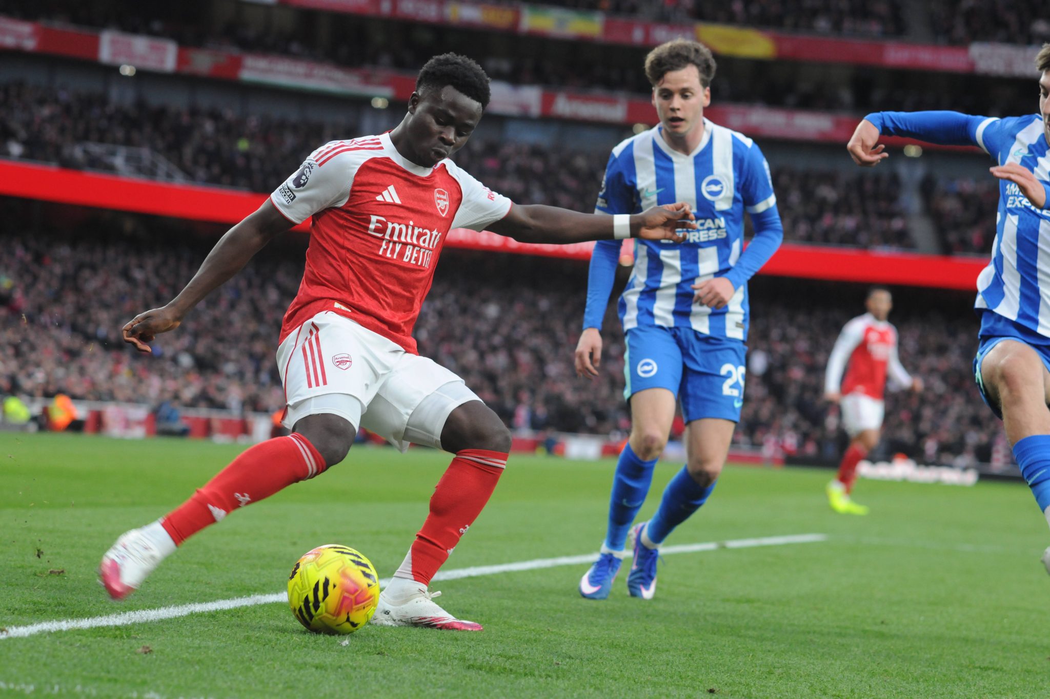 Lance de Arsenal x Brighton (Foto: Imago)