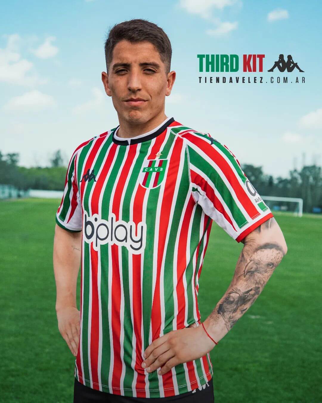 Camisa Velez Tricolor