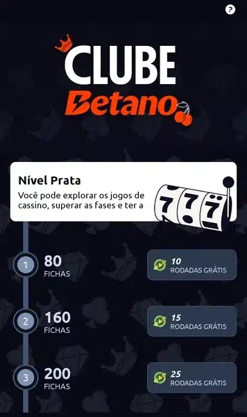 Captura de tela da p&aacute;gina inicial do Clube Betano