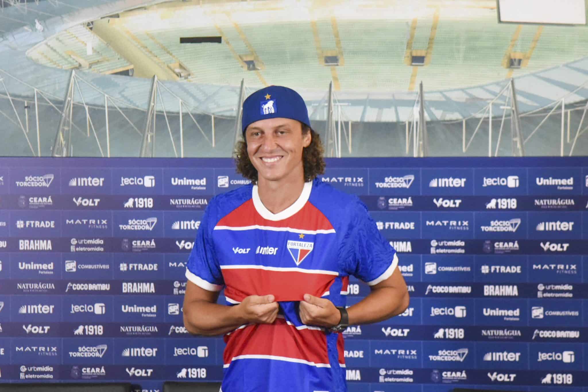 David Luiz em apresenta&ccedil;&atilde;o no Fortaleza