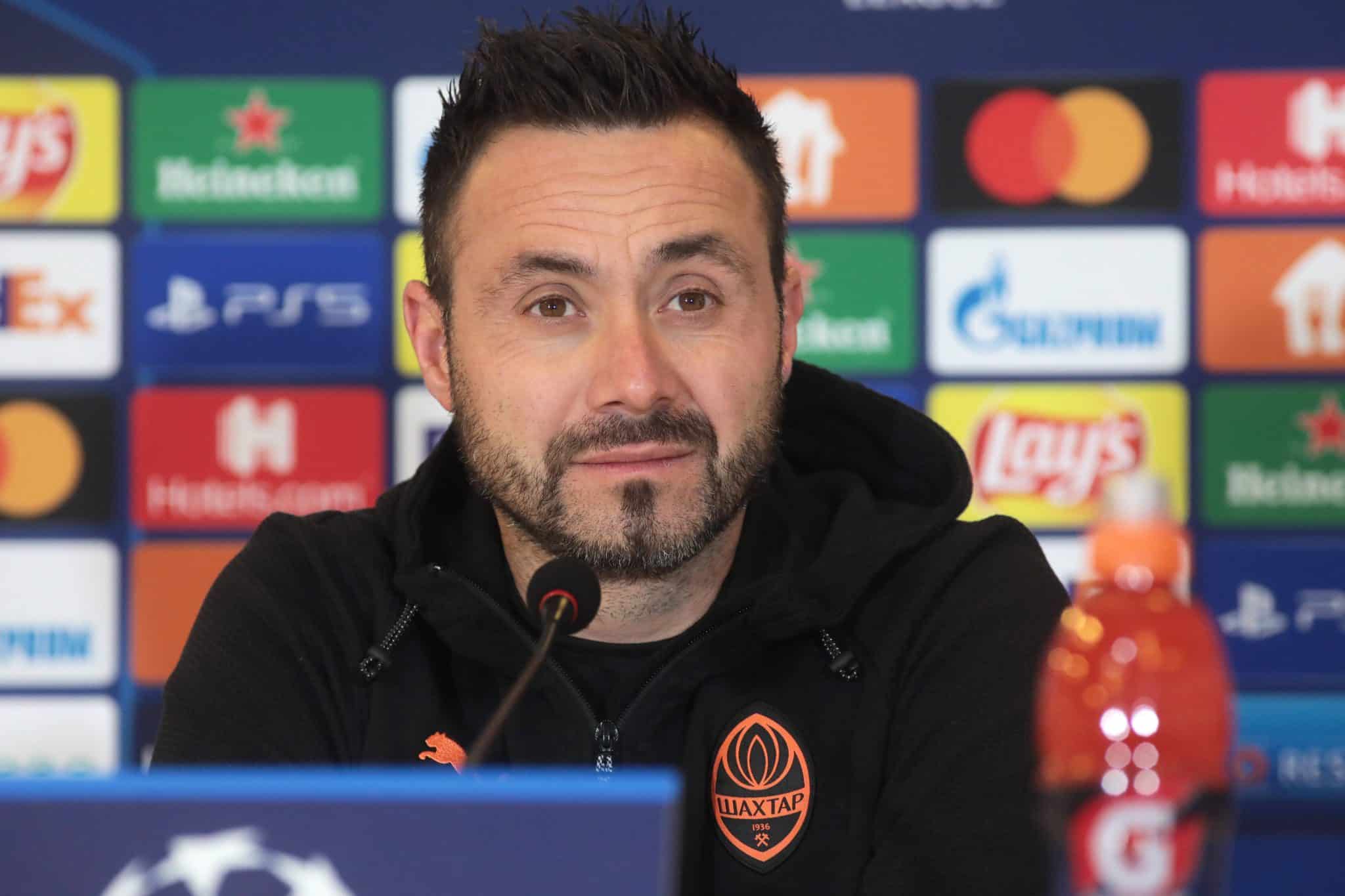 De Zerbi no Shakhtar Donetsk