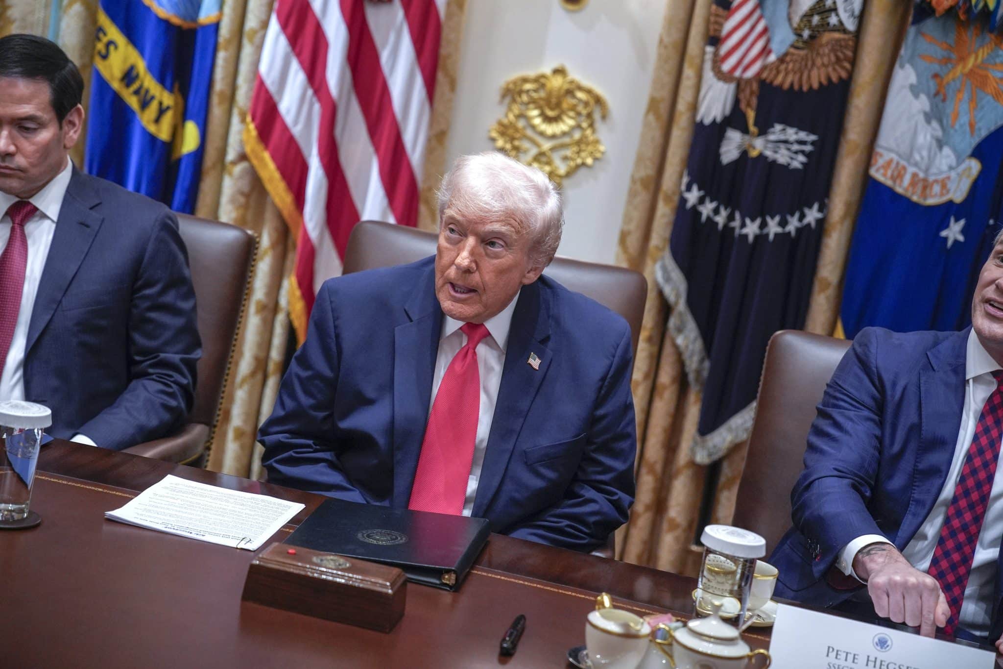 O presidente dos Estados Unidos, Donald Trump