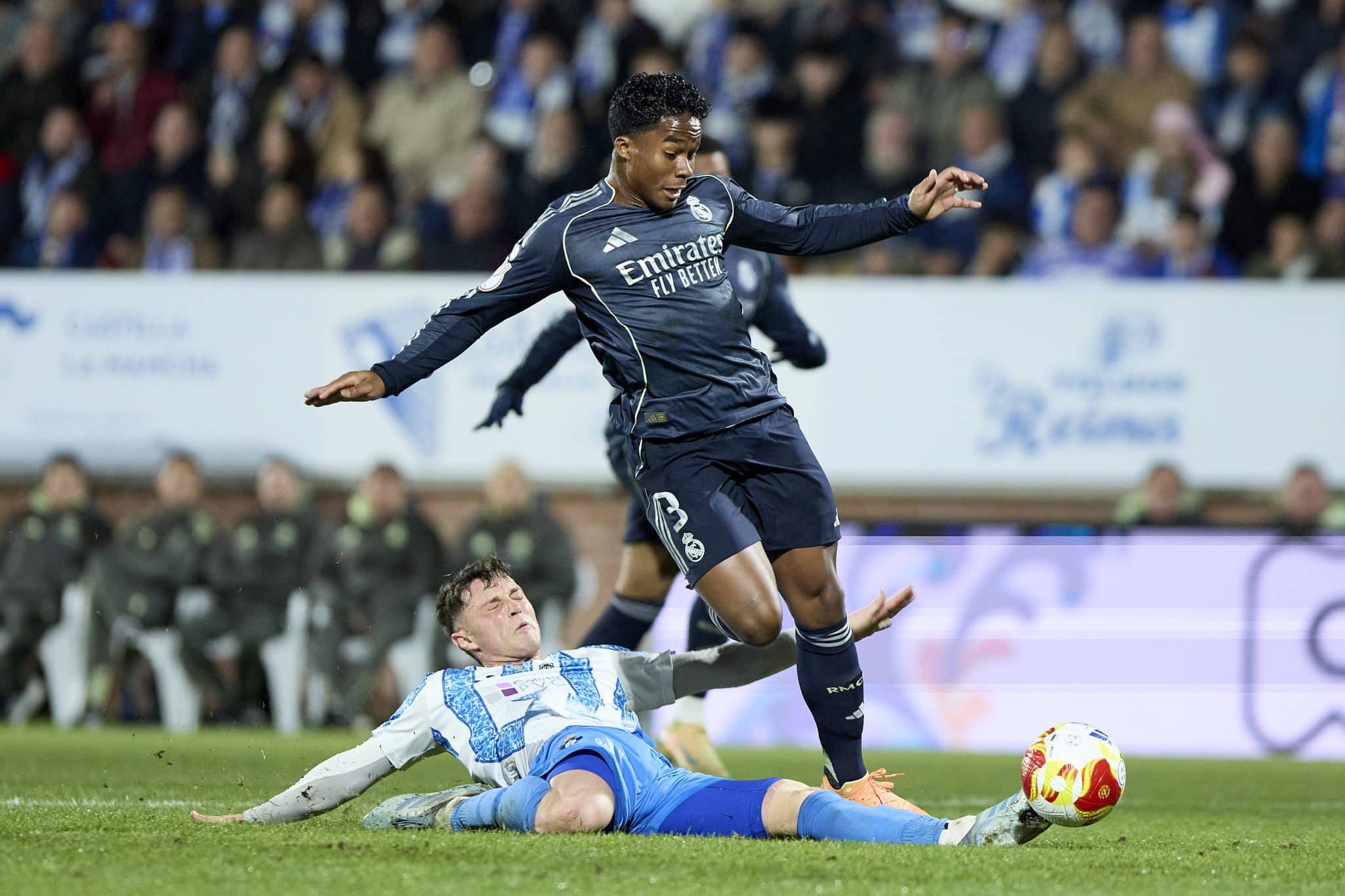 Endrick em jogo do Real Madrid