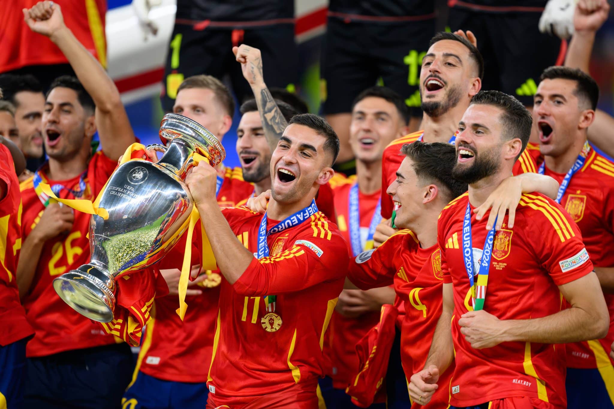Espanha bateu a Inglaterra e se sagrou campe&atilde; da Euro em 2024