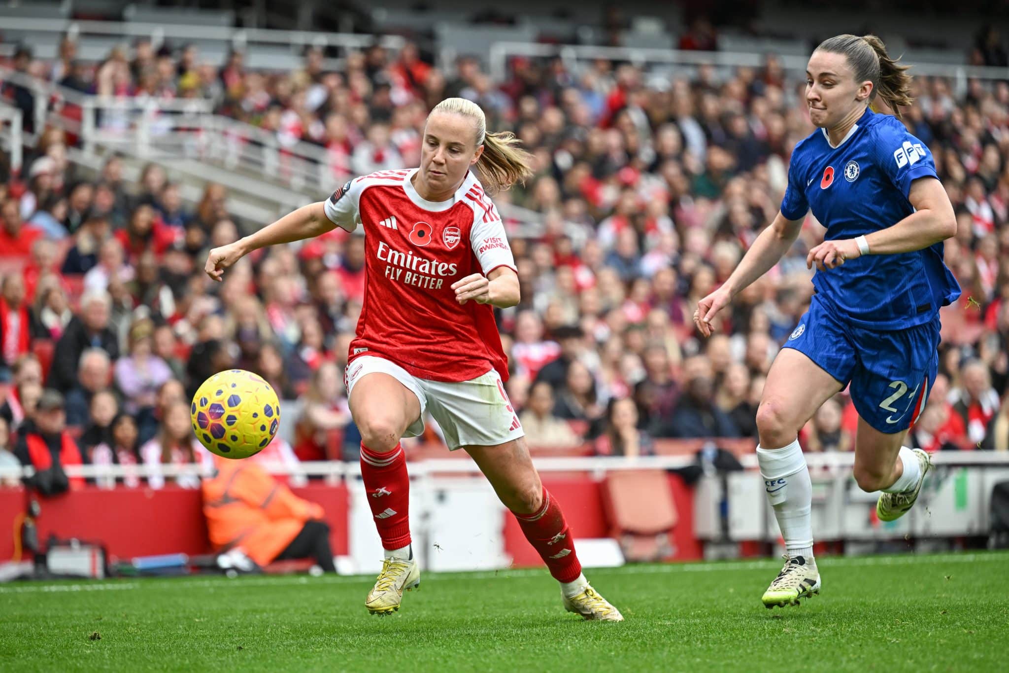 Arsenal x Chelsea na Womens Super League (Foto: Imago)