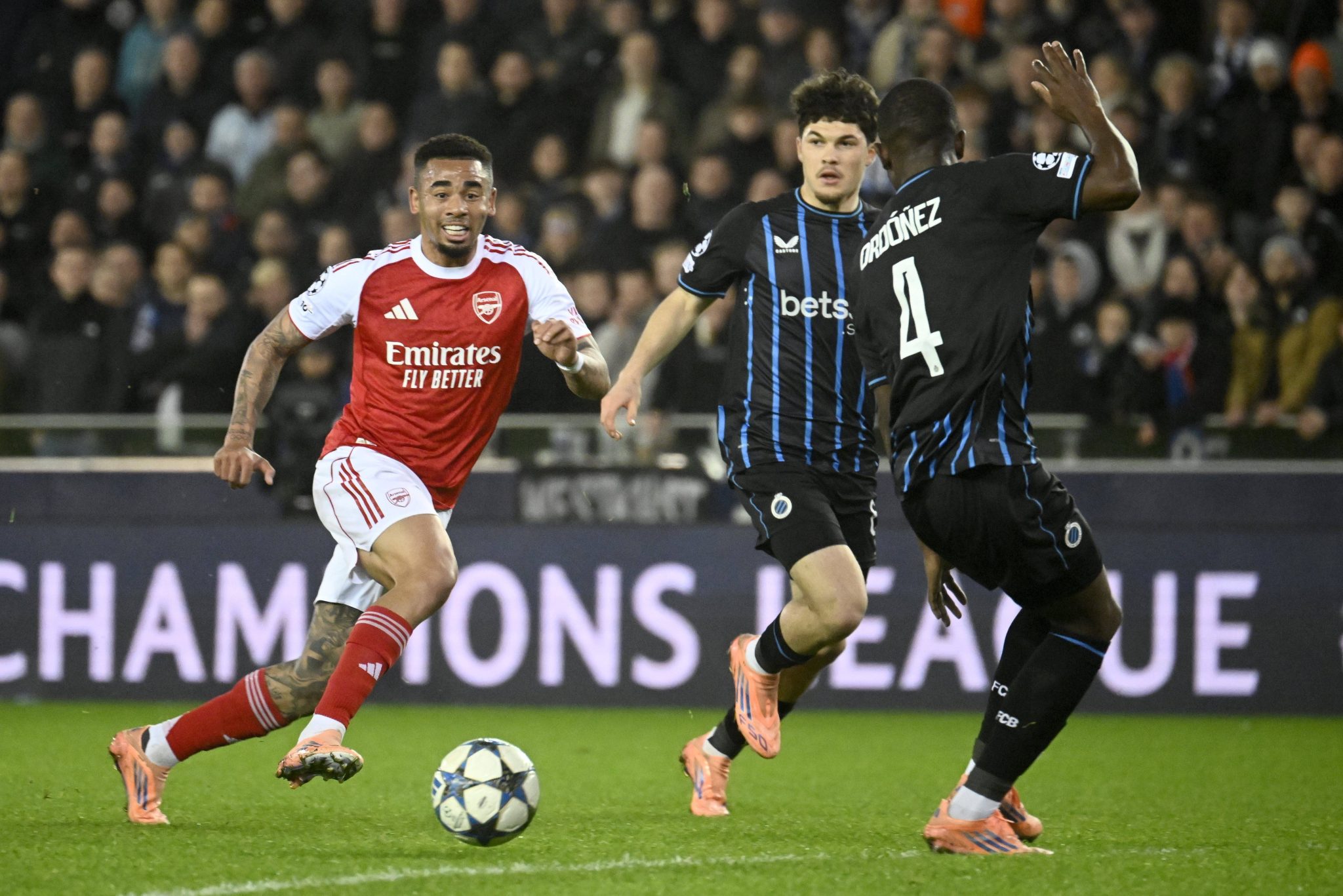 Gabriel Jesus em atua&ccedil;&atilde;o pelo Arsenal (Foto: Imago)