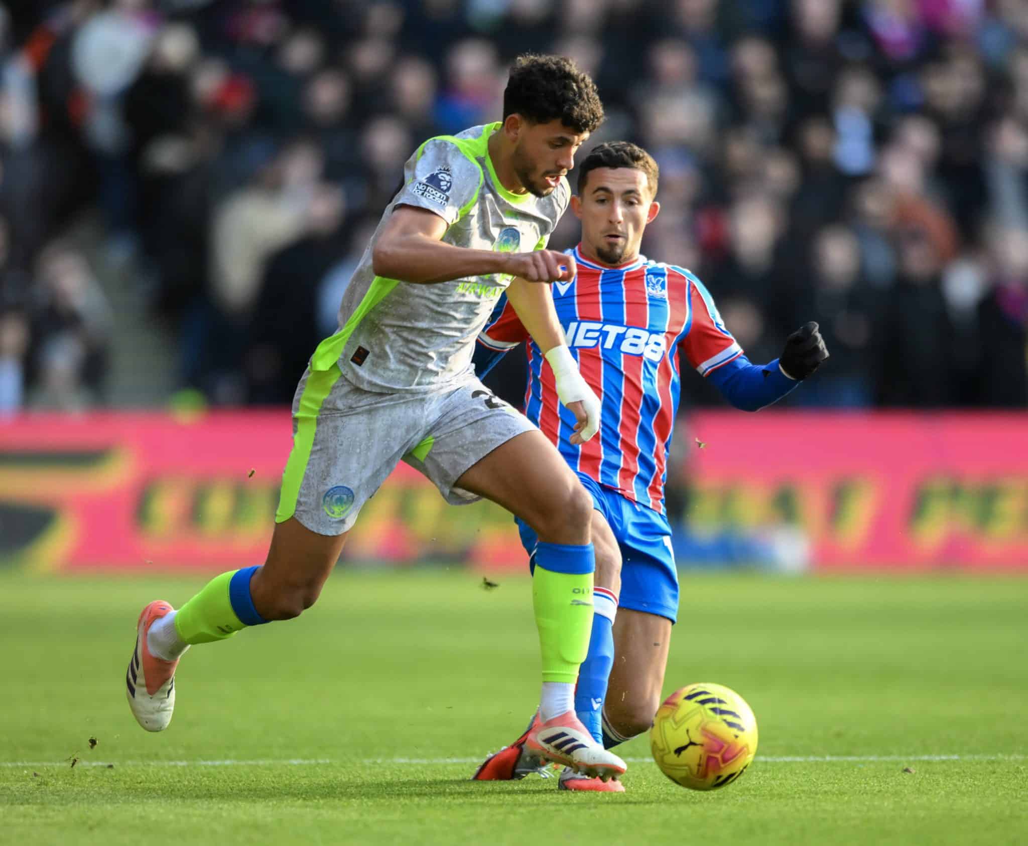 Crystal Palace e Manchester City pela Premier League (Foto: Imago)