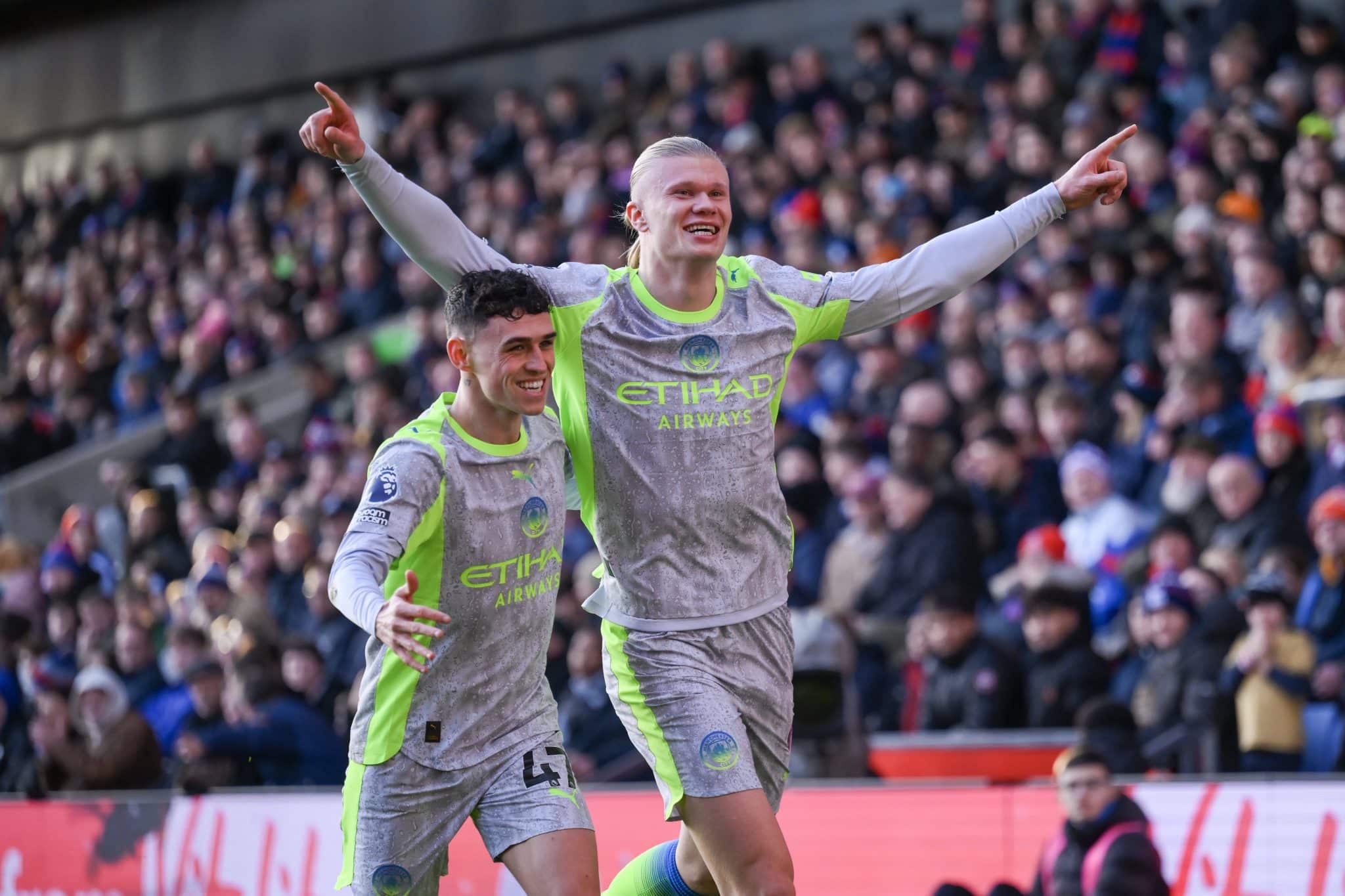 Palace cai em armadilha e v&ecirc; dupla Haaland-Foden salvar City de jogo pouco inspirado