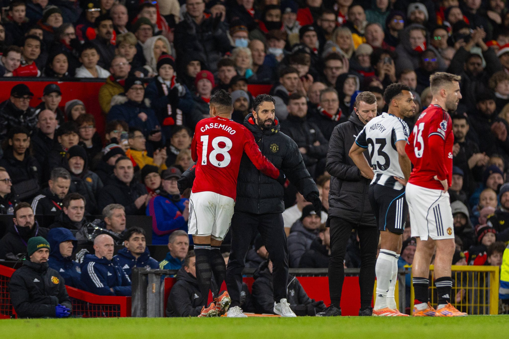 R&uacute;ben Amorim e Casemiro (Foto: Imago)