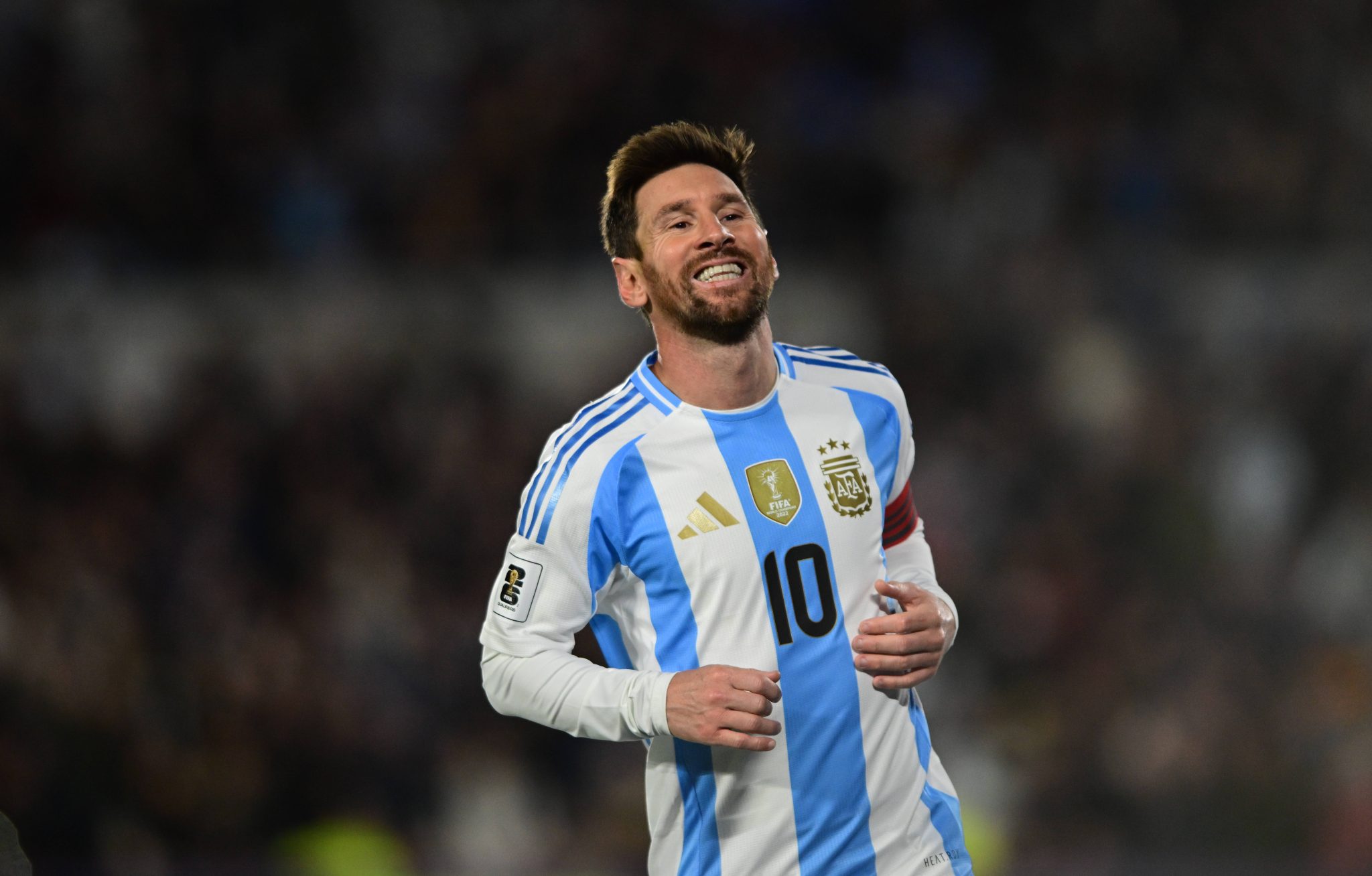 Messi com a camisa da Argentina (Foto: Imago)