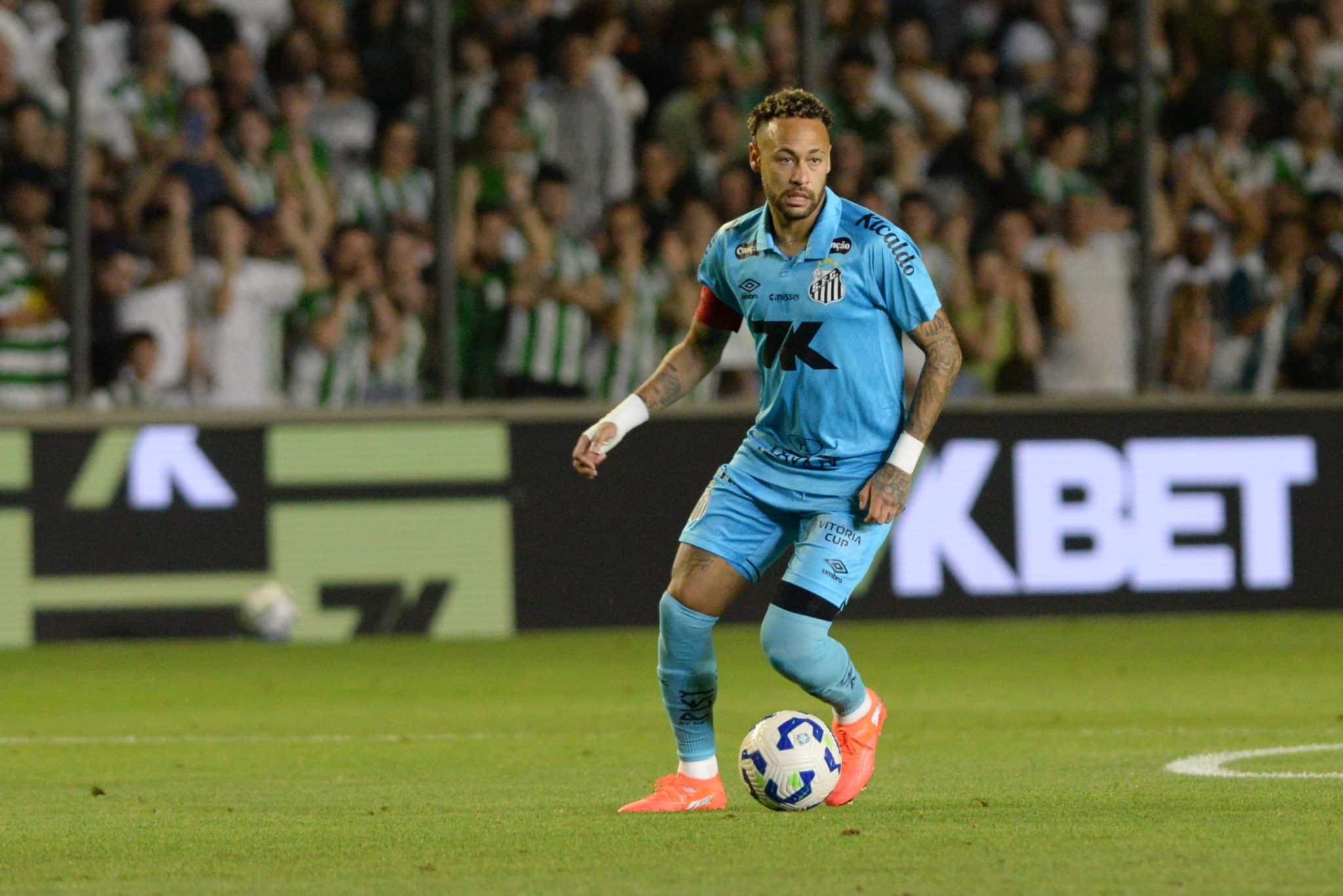 Neymar comanda vit&oacute;ria do Santos sobre o Juventude