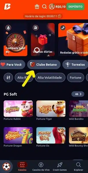Clube Betano: conhe&ccedil;a o programa de fidelidade da plataforma