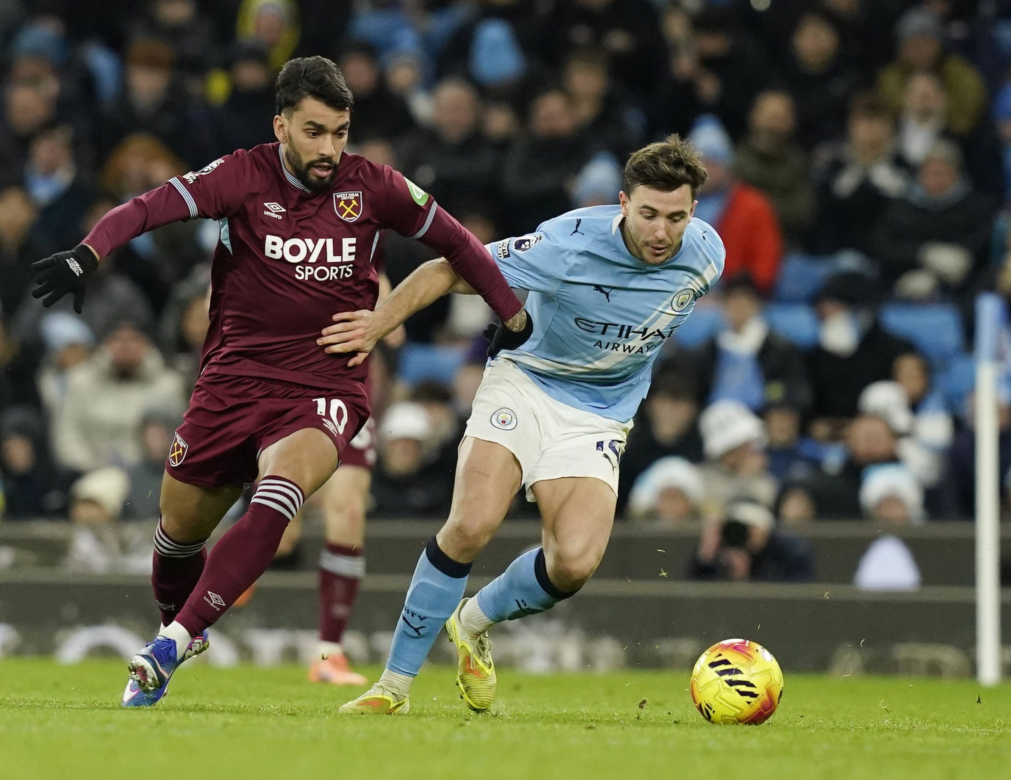 Paquet&aacute; em jogo contra o City