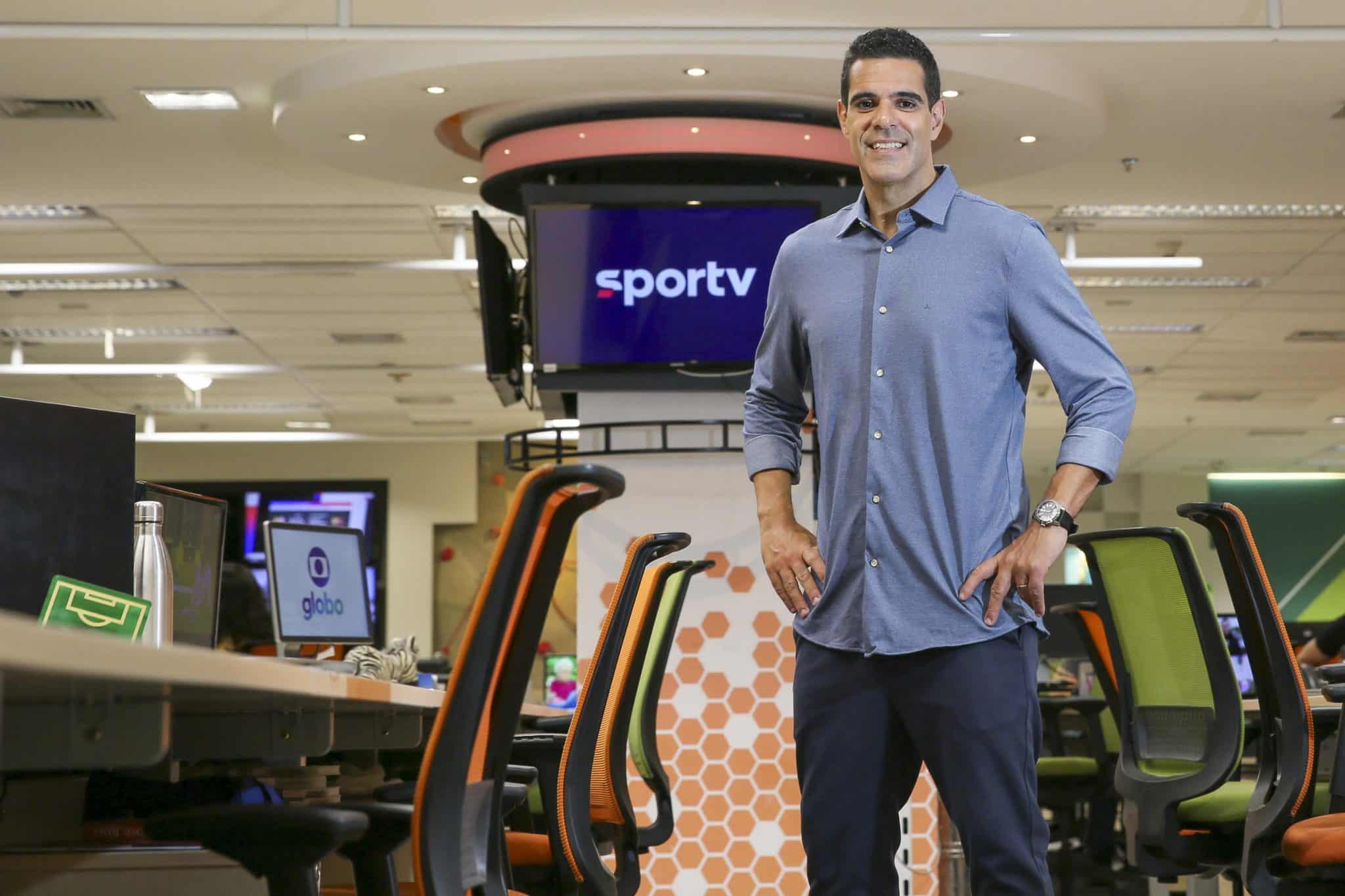 Brasileir&atilde;o de 2025 marcou a estreia de Paulo Andrade no Grupo Globo (Foto: Globo/Alexandre Battibugle)