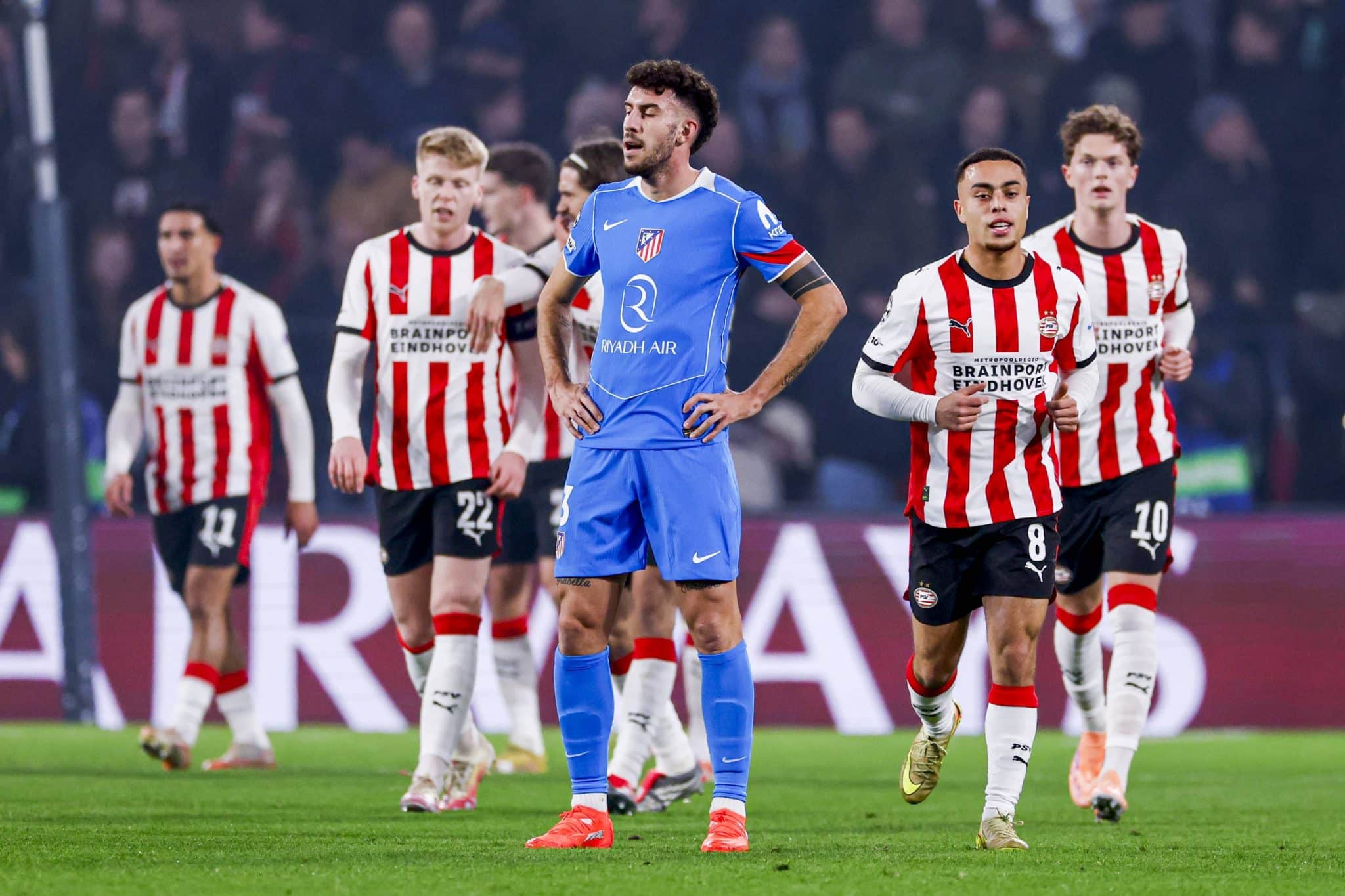 PSV e Atl&eacute;tico de Madrid se enfrentam em partida pela Champions League (Foto: IMAGO / Goal Sports Images)
