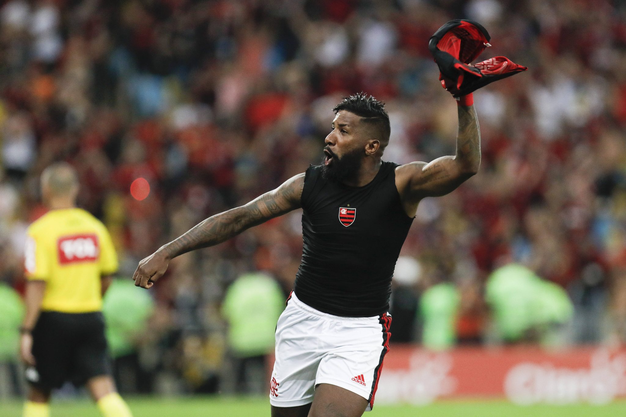 Rodinei fez gol do t&iacute;tulo do Flamengo na Copa do Brasil 2022 sobre o Corinthians (Foto: Imago)