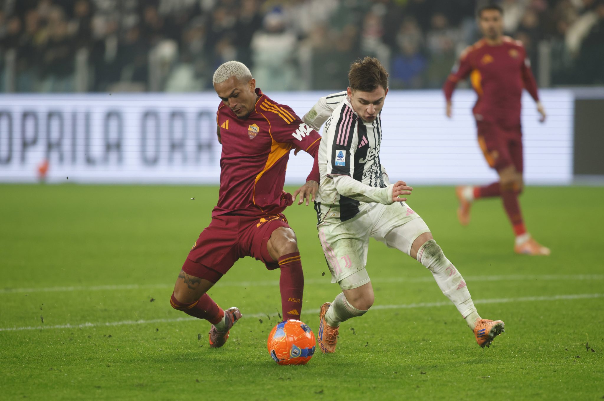 Wesley em partida contra a Juventus.