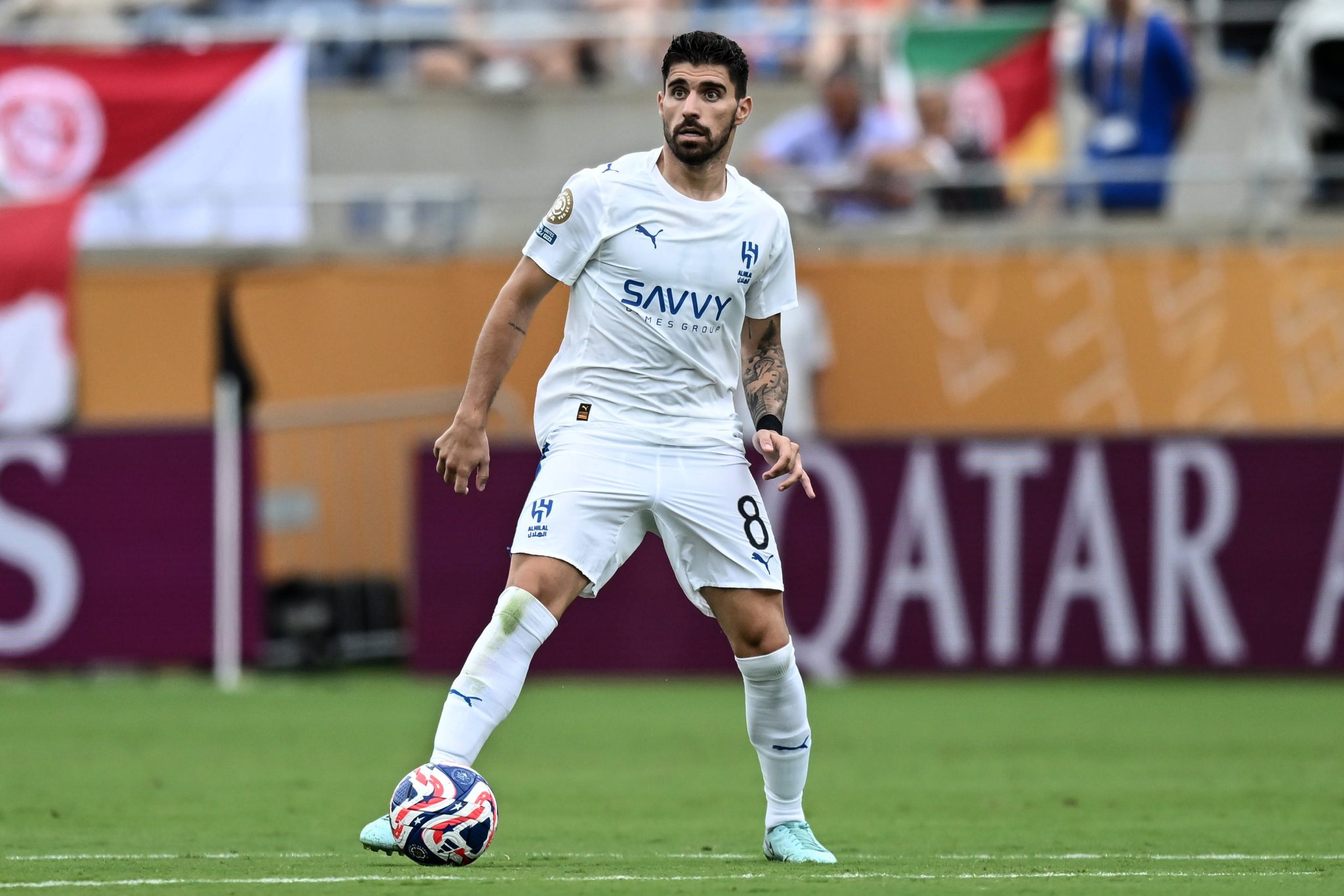 Ruben Neves em atua&ccedil;&atilde;o pelo Al-Hilal (Foto: Imago)