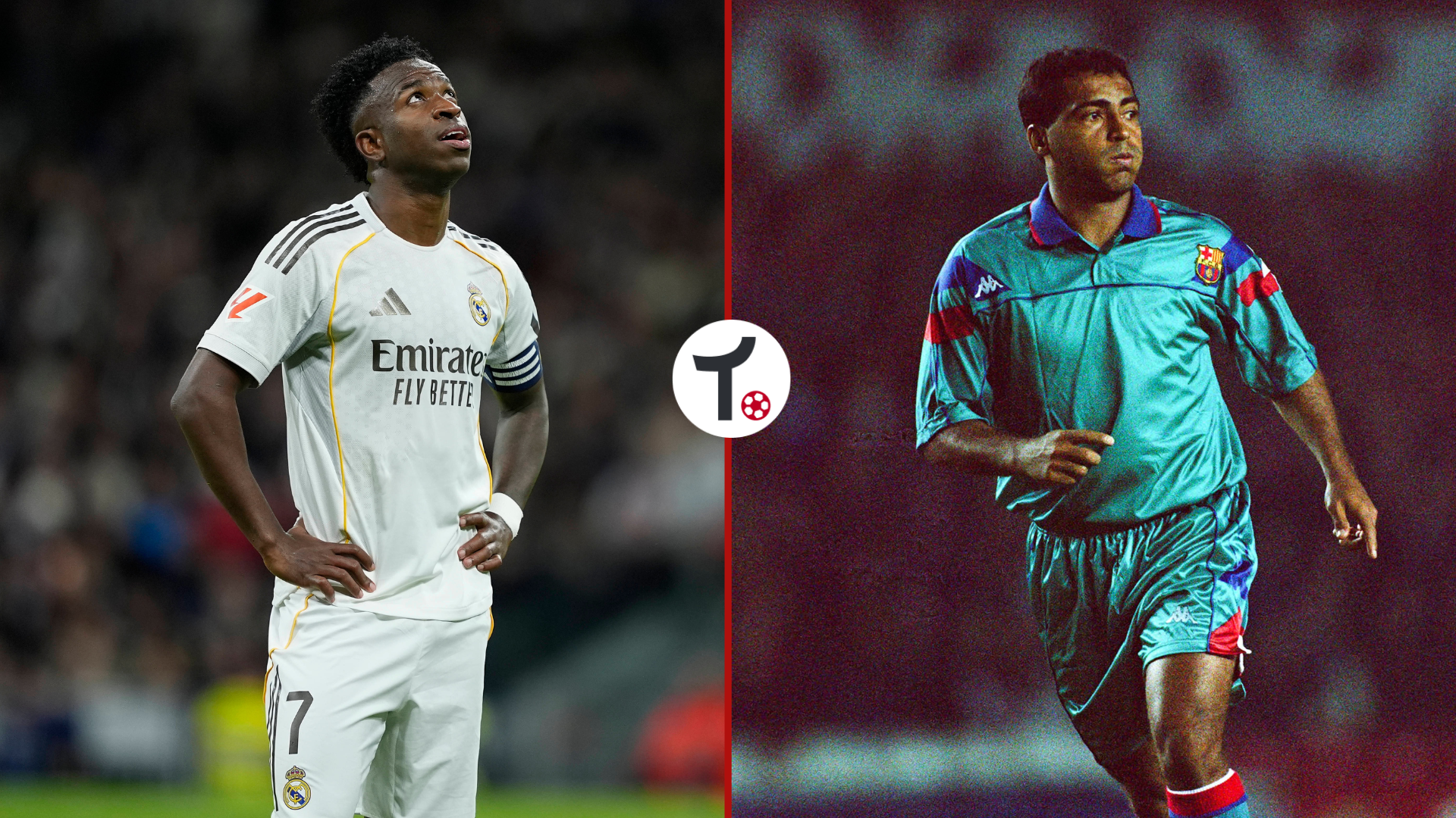 &lsquo;A situa&ccedil;&atilde;o de Vini Jr. e Mbapp&eacute; no Real Madrid &eacute; semelhante &agrave; de Rom&aacute;rio no Barcelona&rsquo;