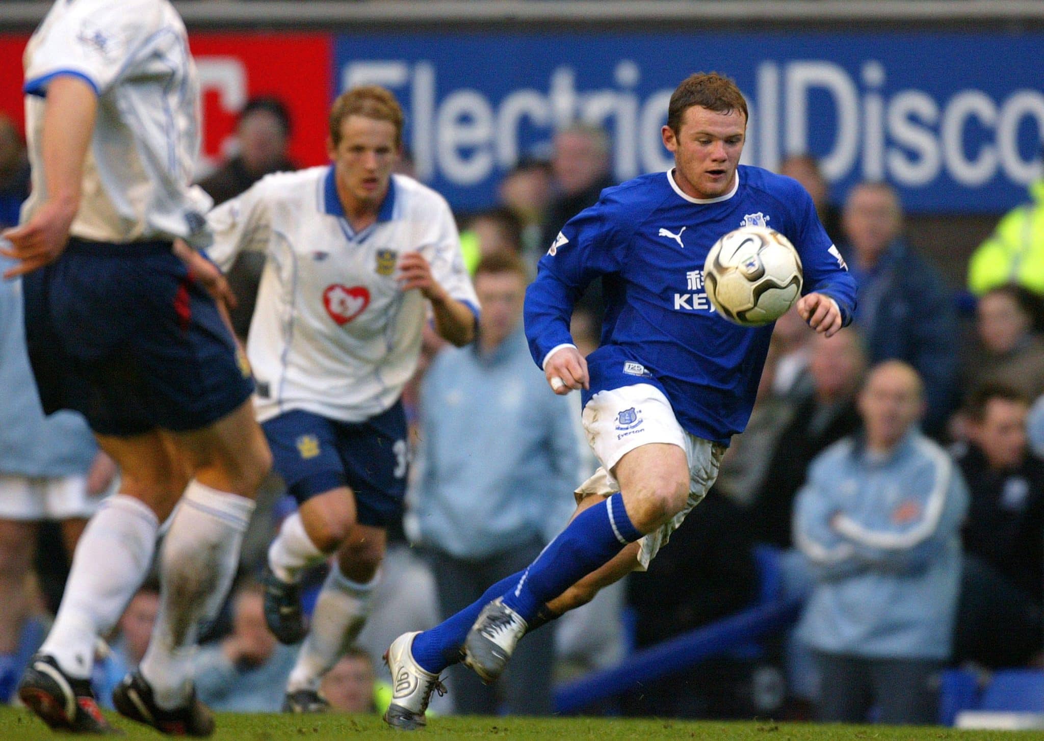 Rooney pelo Everton em 2003 (Foto: Imago)