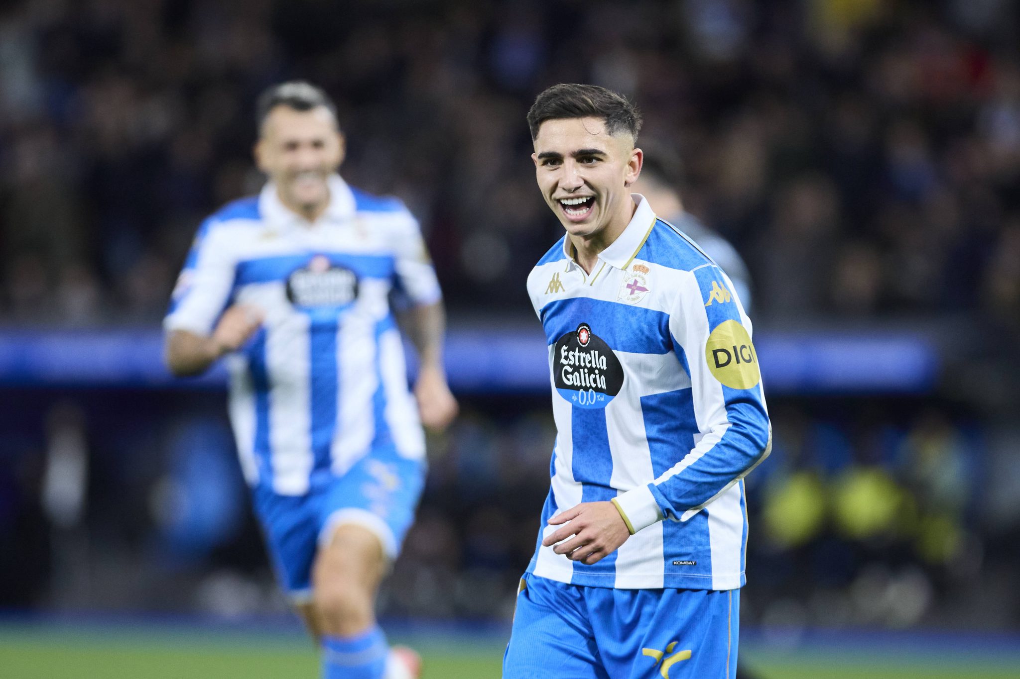 Yeremay ap&oacute;s marcar pelo La Coru&ntilde;a