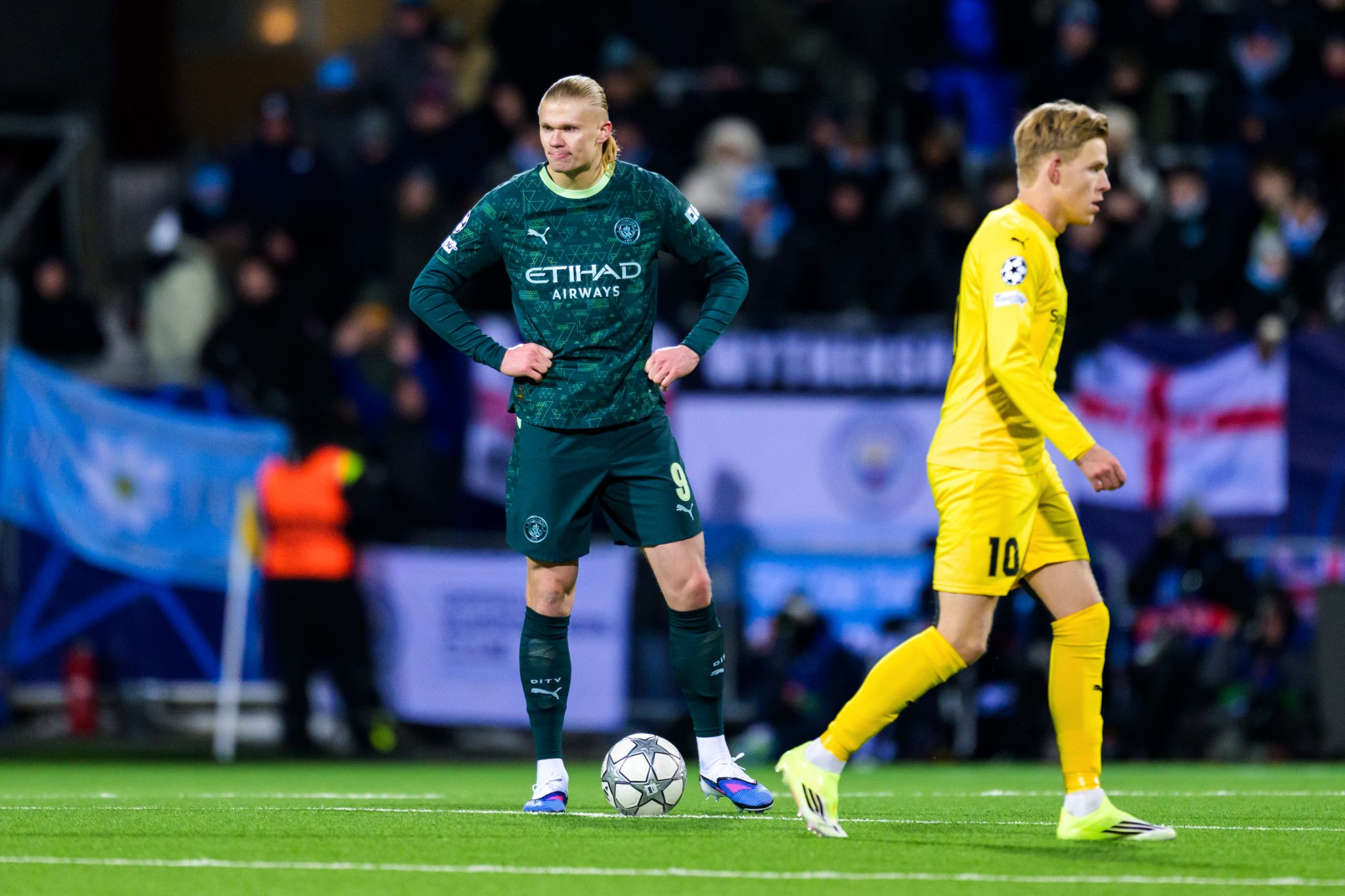 Haaland em Bodo/Glimt x Manchester City