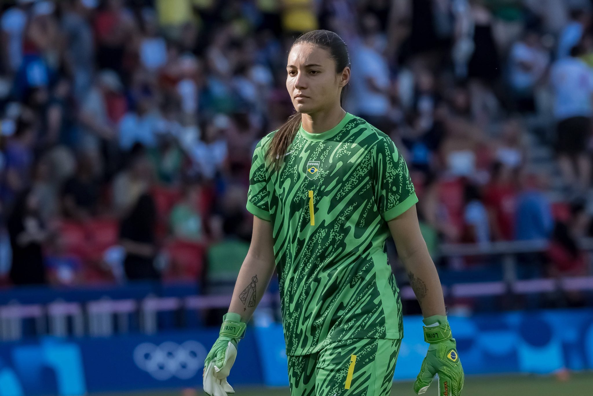 Lorena em a&ccedil;&atilde;o pela sele&ccedil;&atilde;o brasileira